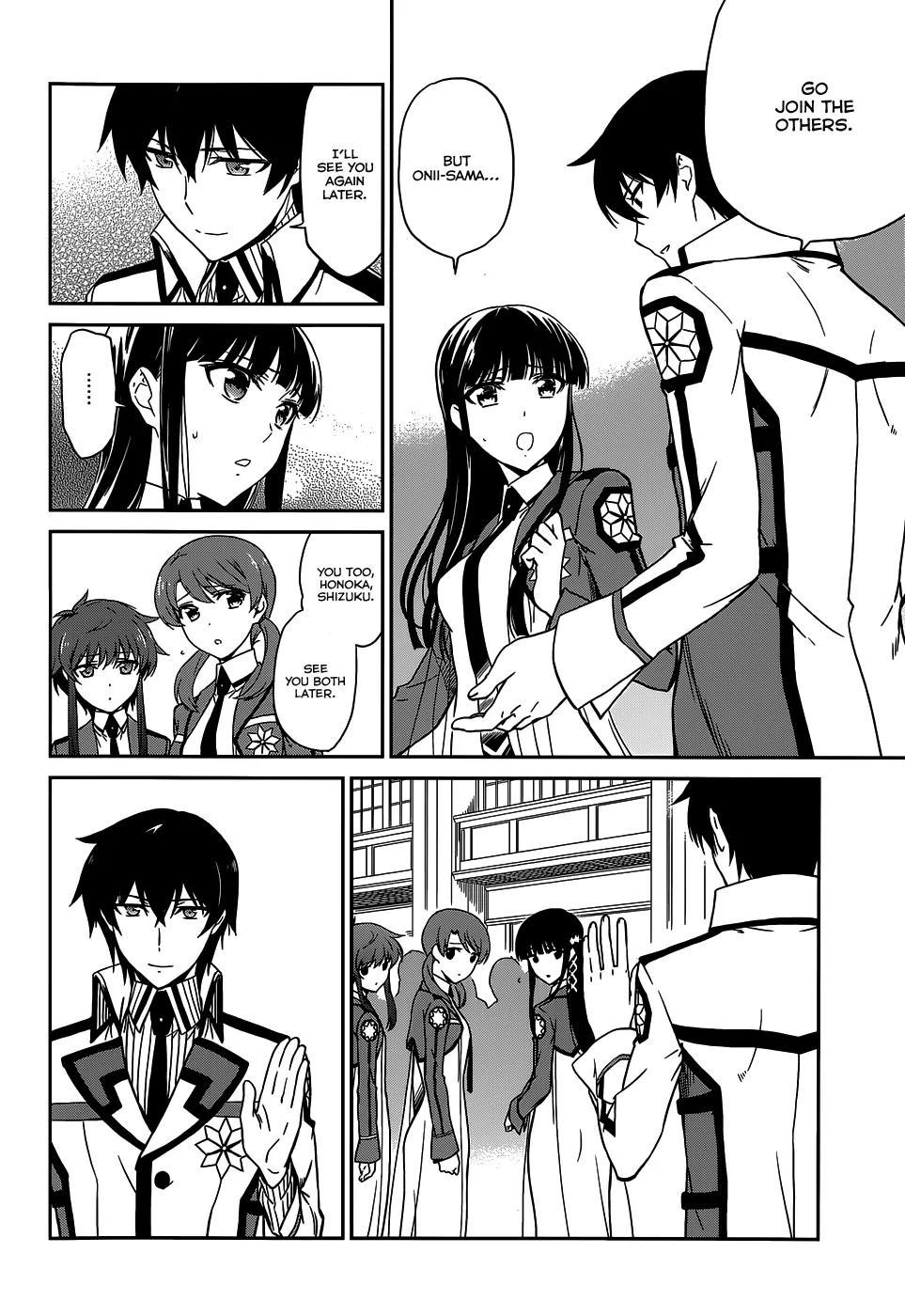 Mahouka Koukou no Rettousei - Kyuukousen Hen Chapter 7 page 8 - Chapter 7: The Night Two Days Before the Battle Starts