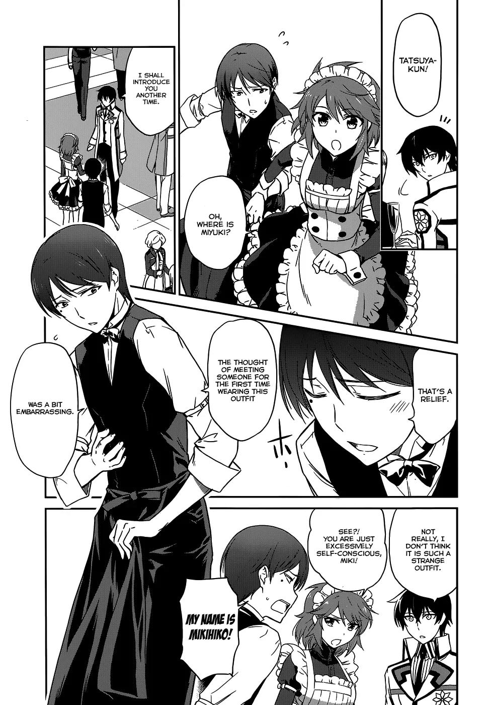 Mahouka Koukou no Rettousei - Kyuukousen Hen Chapter 7 page 9 - Chapter 7: The Night Two Days Before the Battle Starts