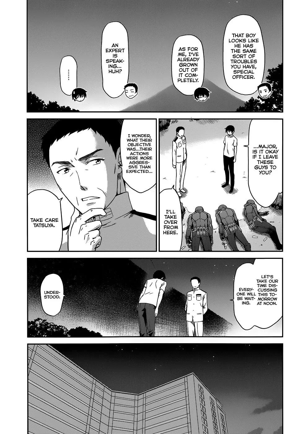 Mahouka Koukou no Rettousei - Kyuukousen Hen Chapter 8 page 14 - Chapter 8: Raising the curtains