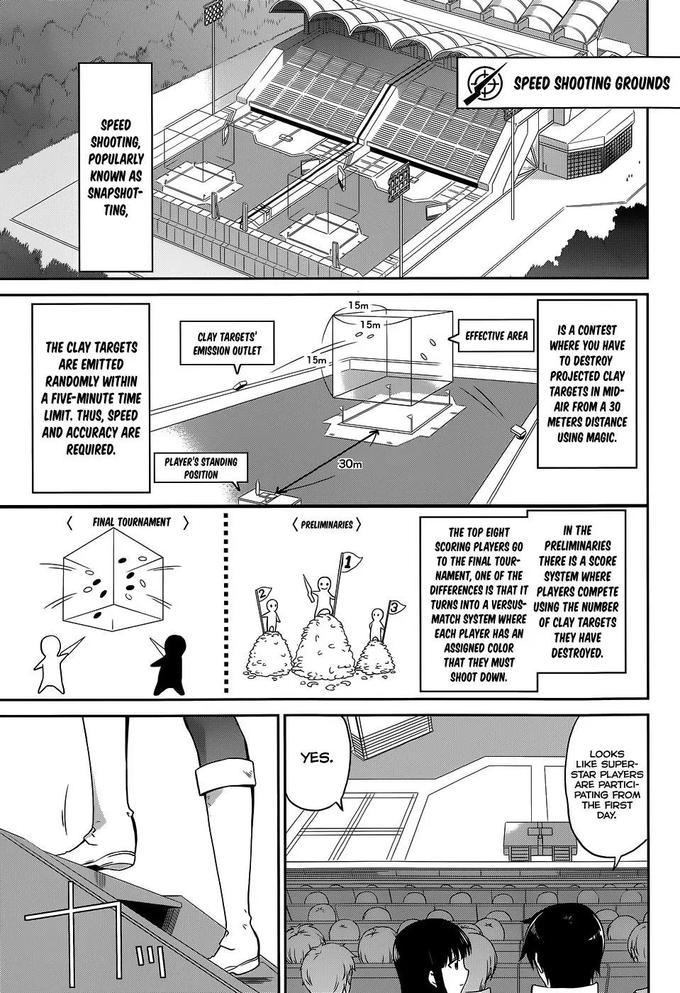 Mahouka Koukou no Rettousei - Kyuukousen Hen Chapter 8 page 17 - Chapter 8: Raising the curtains