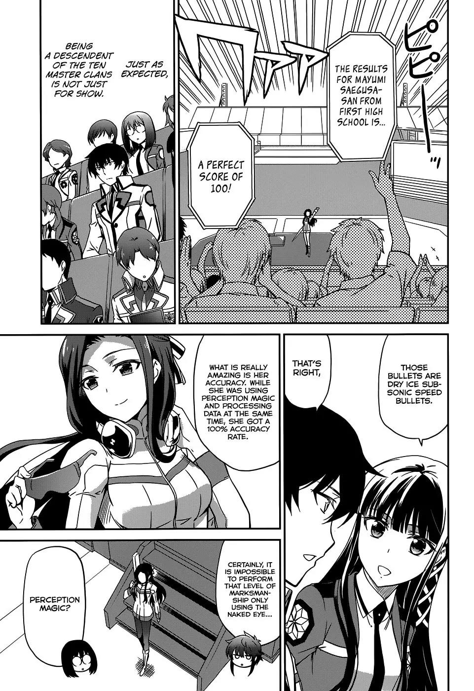 Mahouka Koukou no Rettousei - Kyuukousen Hen Chapter 8 page 23 - Chapter 8: Raising the curtains