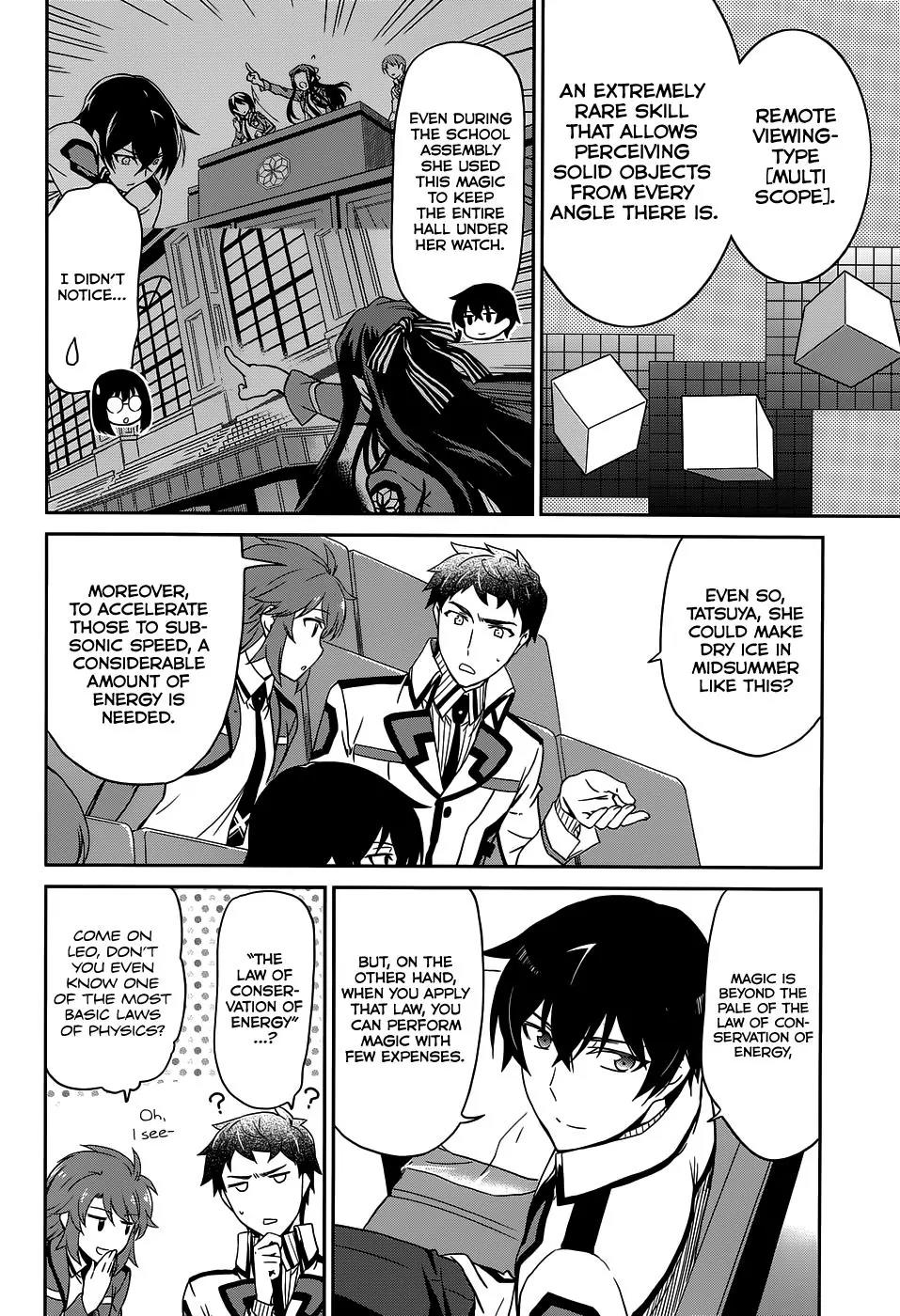 Mahouka Koukou no Rettousei - Kyuukousen Hen Chapter 8 page 24 - Chapter 8: Raising the curtains