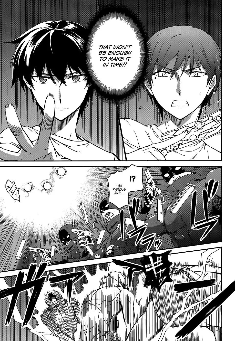 Mahouka Koukou no Rettousei - Kyuukousen Hen Chapter 8 page 6 - Chapter 8: Raising the curtains