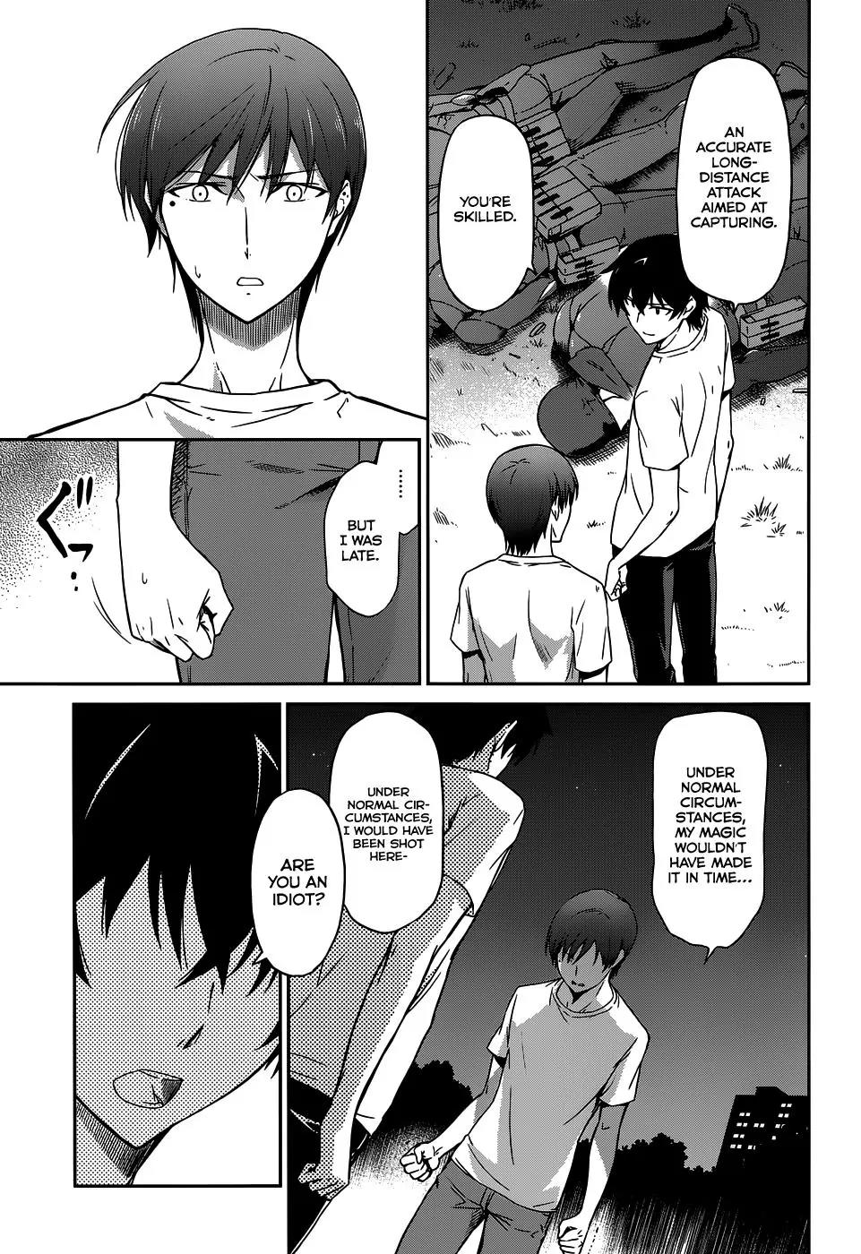 Mahouka Koukou no Rettousei - Kyuukousen Hen Chapter 8 page 8 - Chapter 8: Raising the curtains