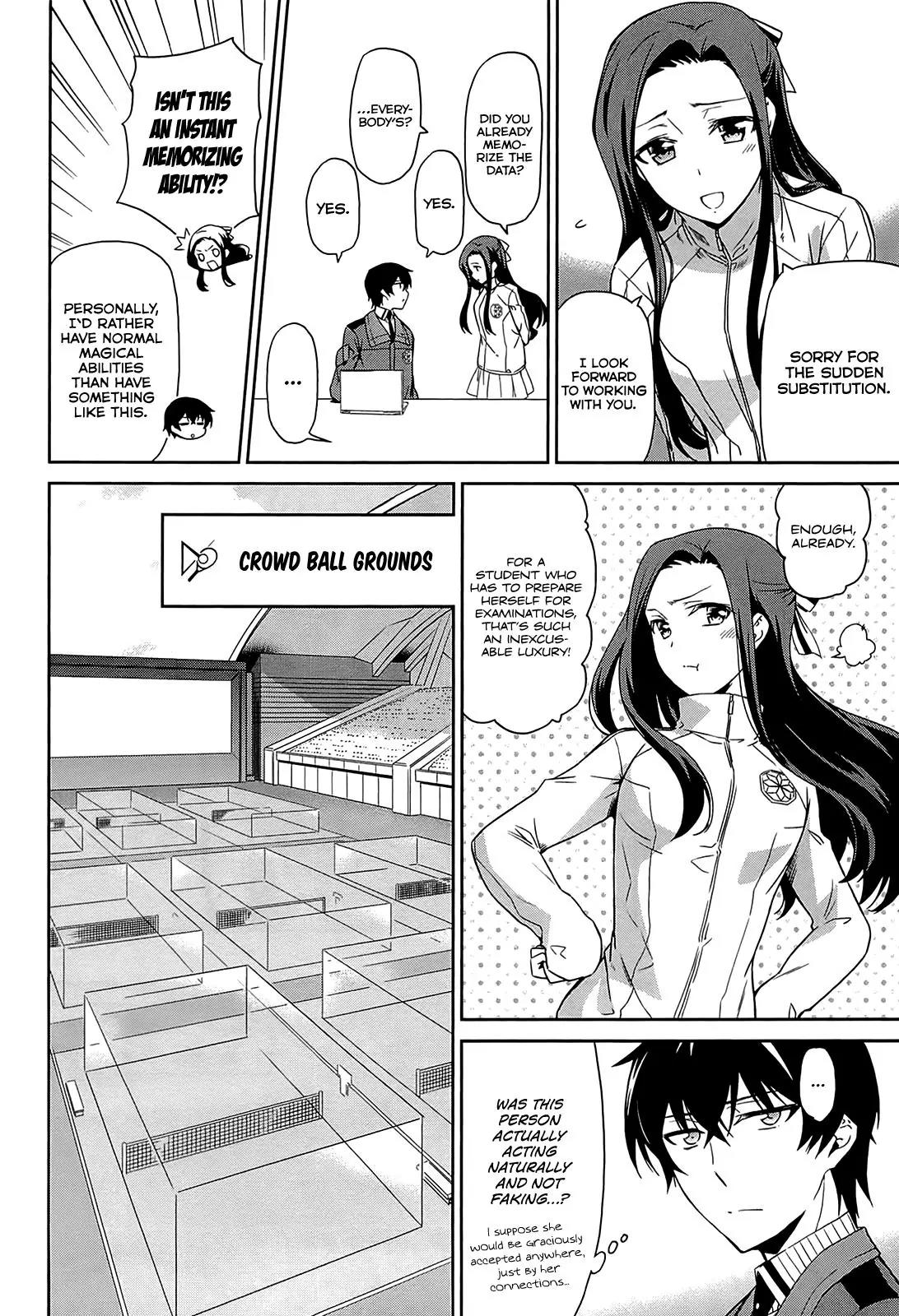 Mahouka Koukou no Rettousei - Kyuukousen Hen Chapter 9 page 21 - Chapter 9 : The Star and the Stagehand