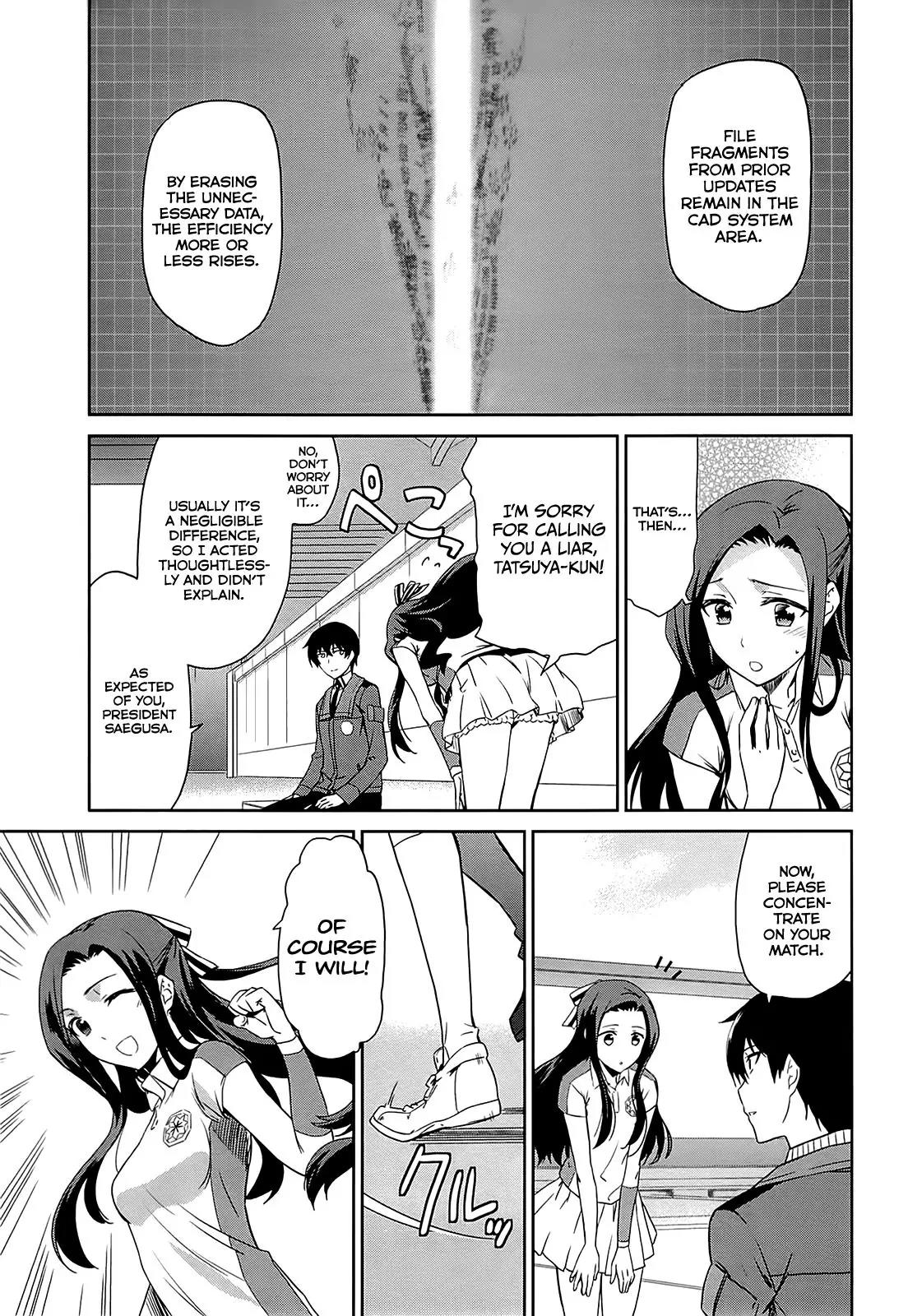 Mahouka Koukou no Rettousei - Kyuukousen Hen Chapter 9 page 34 - Chapter 9 : The Star and the Stagehand