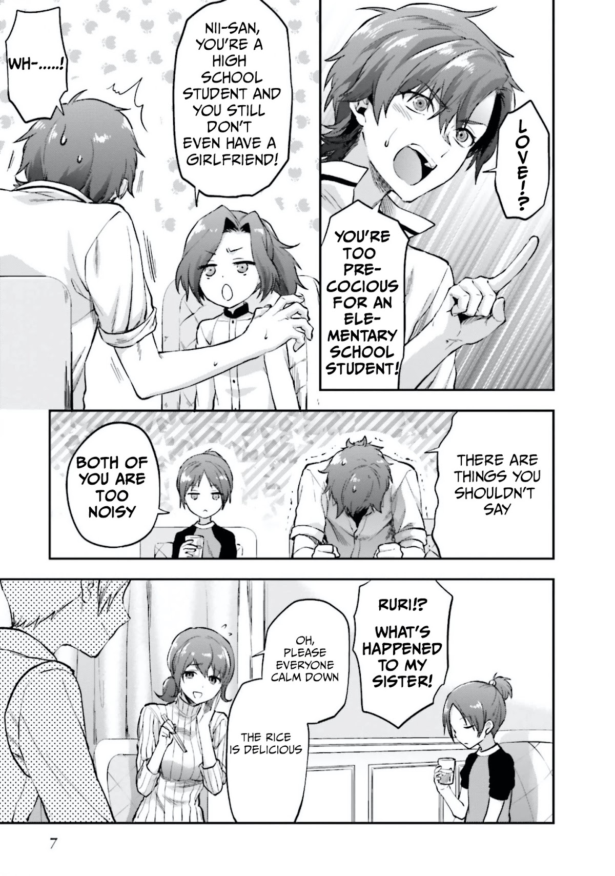 Mahouka Koukou no Rettousei - Natsuyasumi Hen Chapter 10 page 8 - Chapter 10: Friendship, Trust, and the Dubious Lolicon (2)