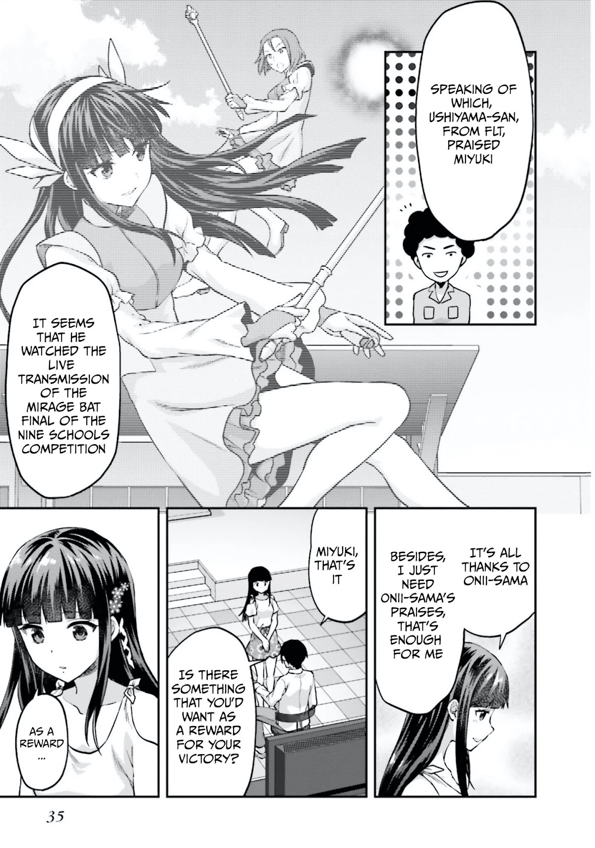 Mahouka Koukou no Rettousei - Natsuyasumi Hen Chapter 11 page 11 - Chapter 11: Memories of the Summer (1)