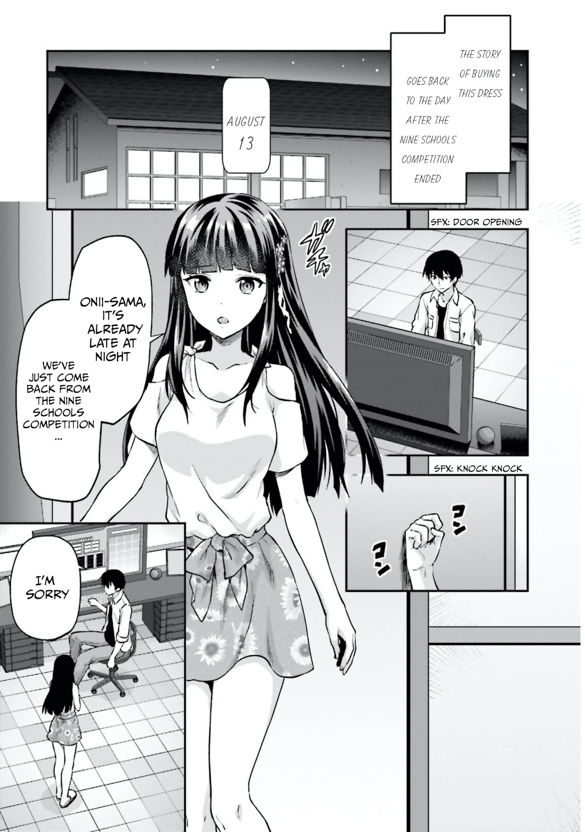 Mahouka Koukou no Rettousei - Natsuyasumi Hen Chapter 11 page 9 - Chapter 11: Memories of the Summer (1)