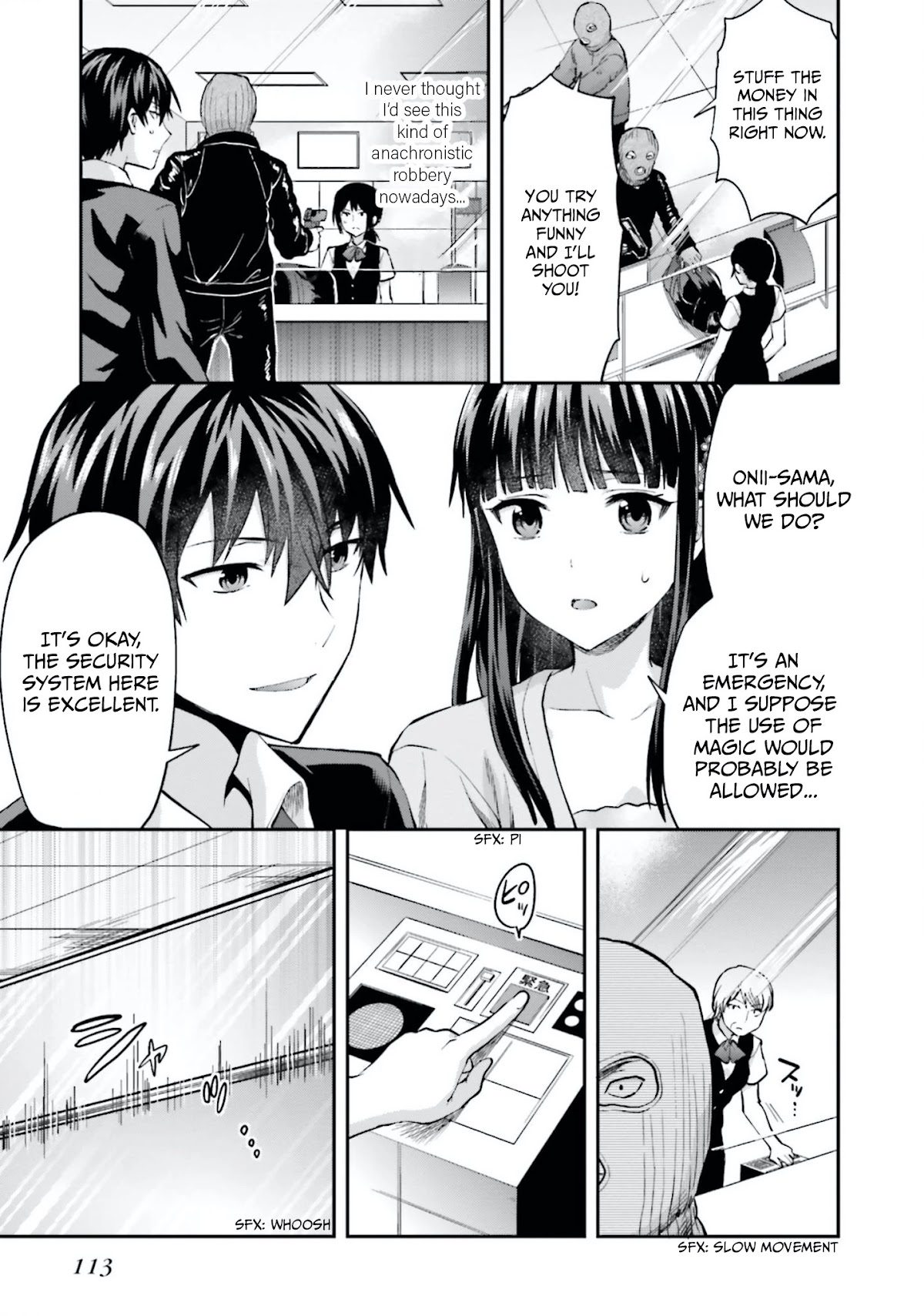 Mahouka Koukou no Rettousei - Natsuyasumi Hen Chapter 14 page 7 - Chapter 14: Memories of the Summer (4) [END]