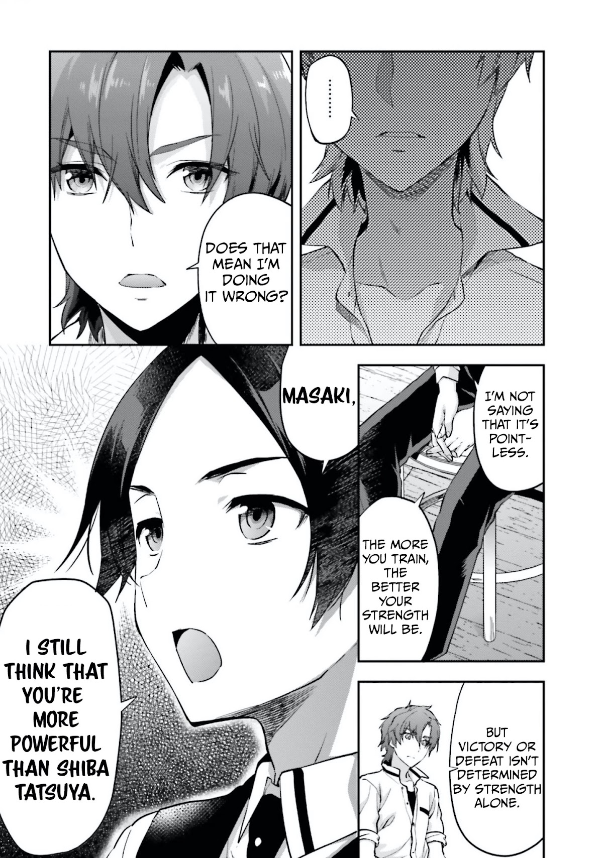 Mahouka Koukou no Rettousei - Natsuyasumi Hen Chapter 9 page 15 - Chapter 9: Friendship, Trust, and the Dubious Lolicon (1)