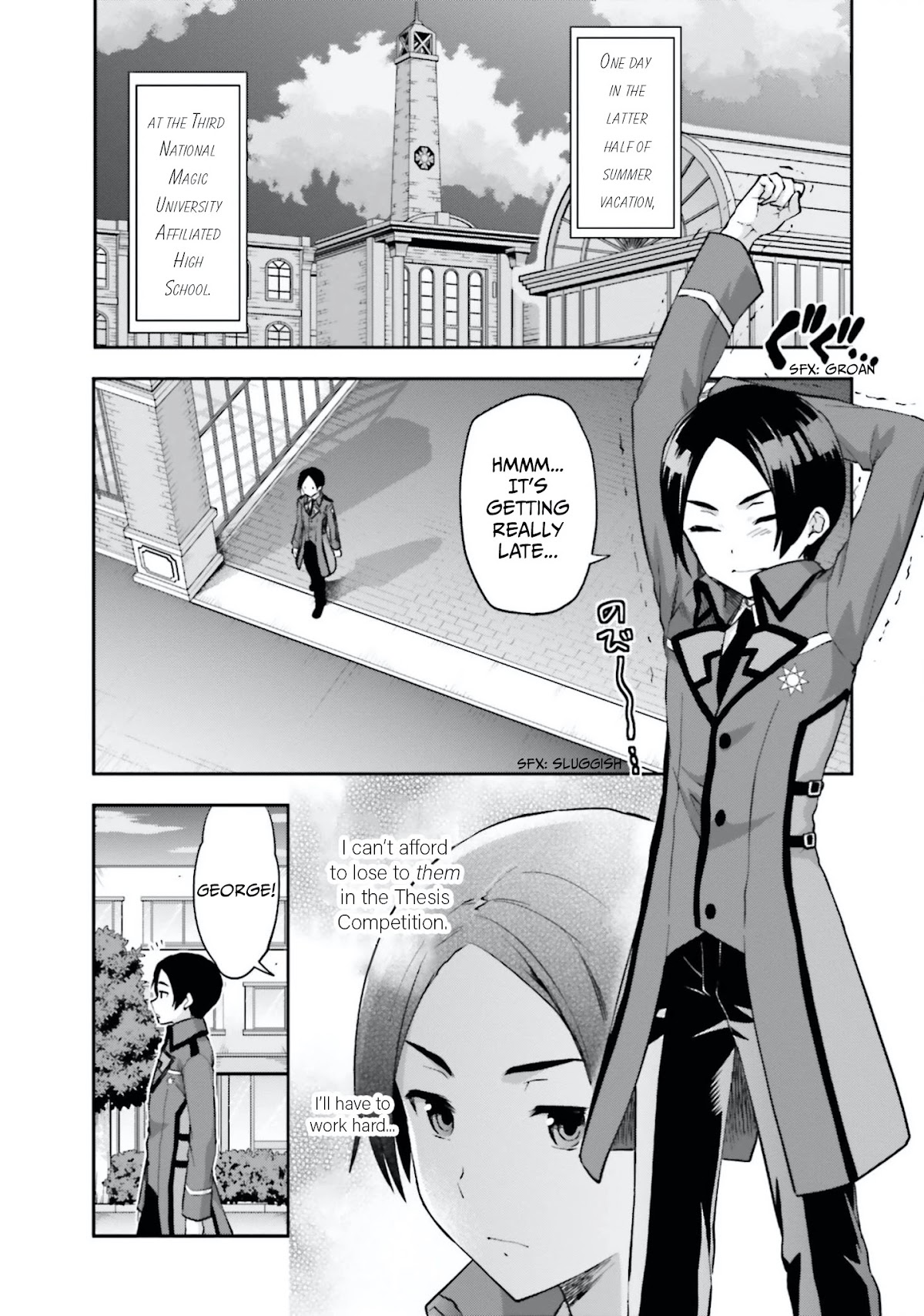 Mahouka Koukou no Rettousei - Natsuyasumi Hen Chapter 9 page 2 - Chapter 9: Friendship, Trust, and the Dubious Lolicon (1)
