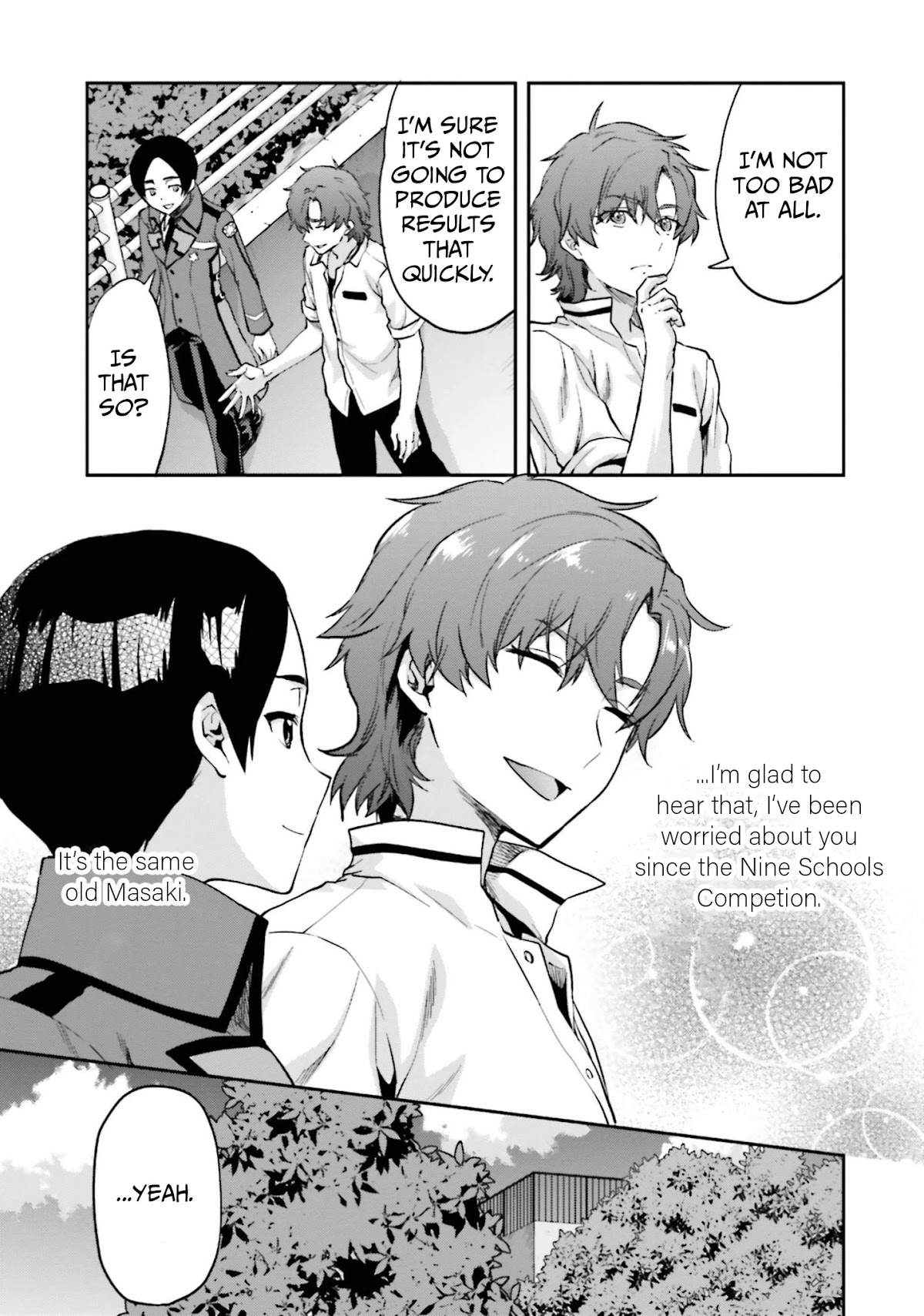Mahouka Koukou no Rettousei - Natsuyasumi Hen Chapter 9 page 5 - Chapter 9: Friendship, Trust, and the Dubious Lolicon (1)
