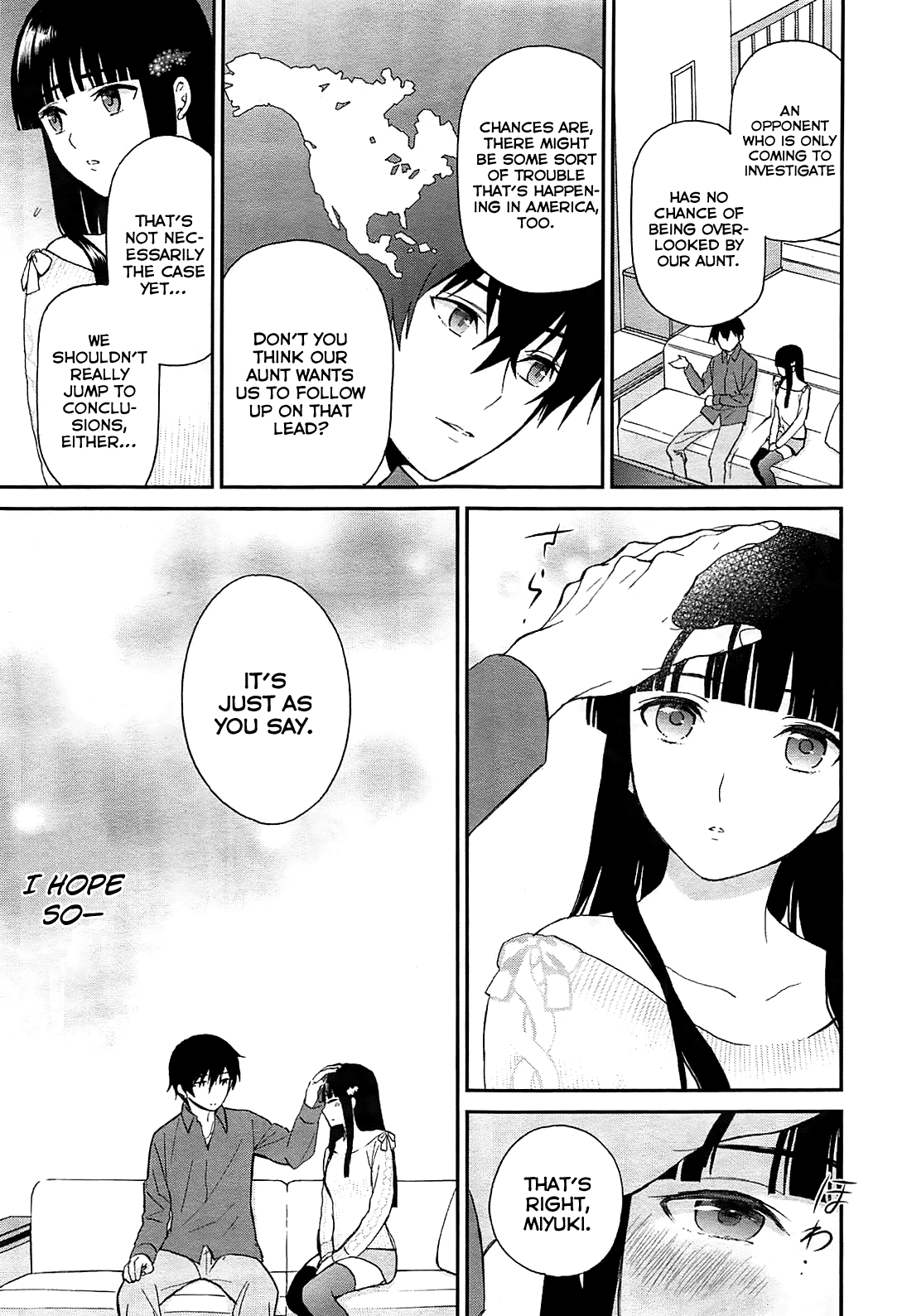 Mahouka Koukou no Rettousei - Raihousha Hen Chapter 1 page 13 - Chapter 1: Fast Contact