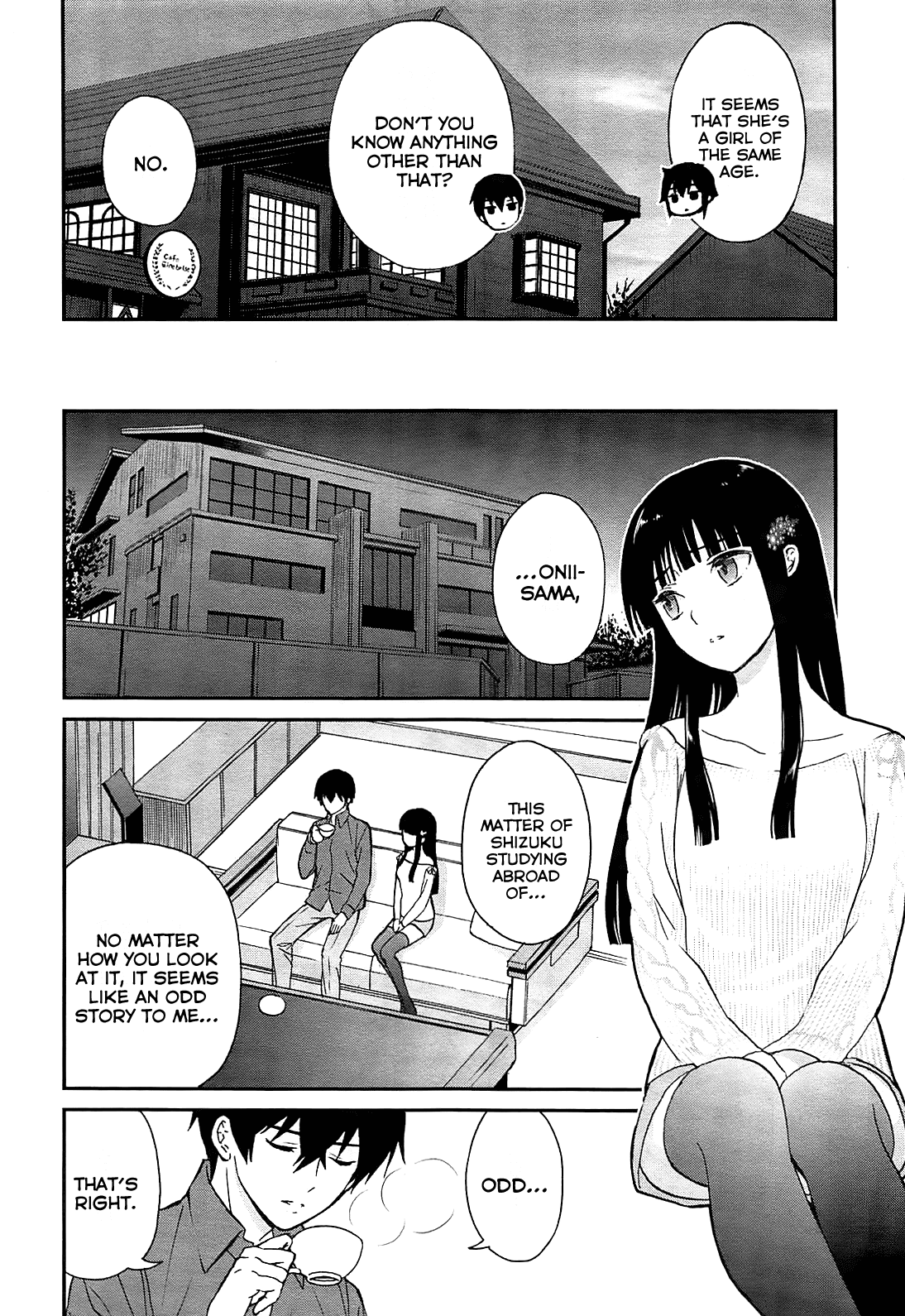 Mahouka Koukou no Rettousei - Raihousha Hen Chapter 1 page 8 - Chapter 1: Fast Contact