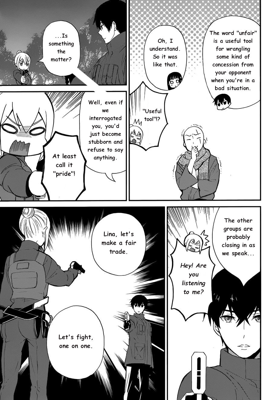 Mahouka Koukou no Rettousei - Raihousha Hen Chapter 10 page 27 - Chapter 10: True Identity