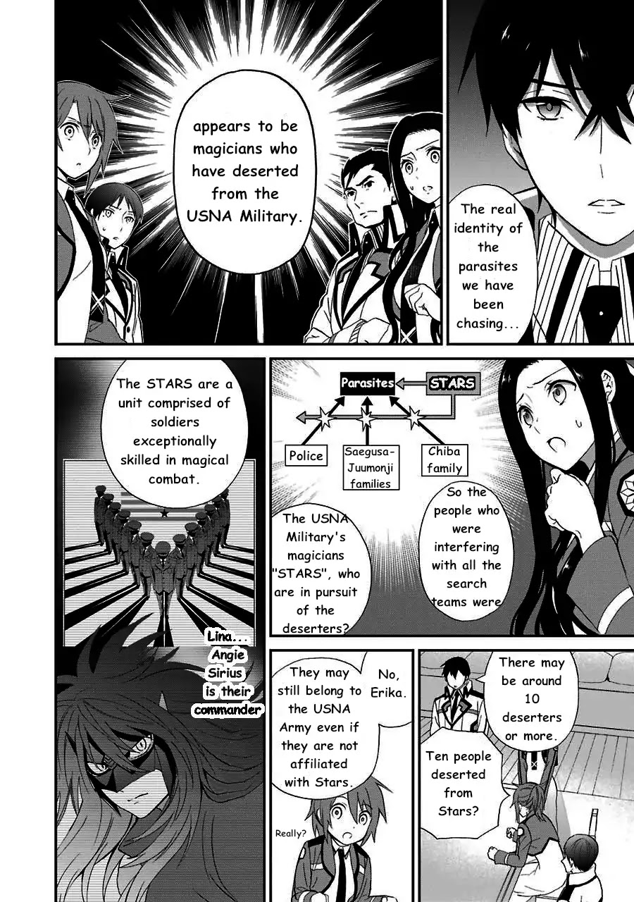 Mahouka Koukou no Rettousei - Raihousha Hen Chapter 12 page 8 - Chapter 12