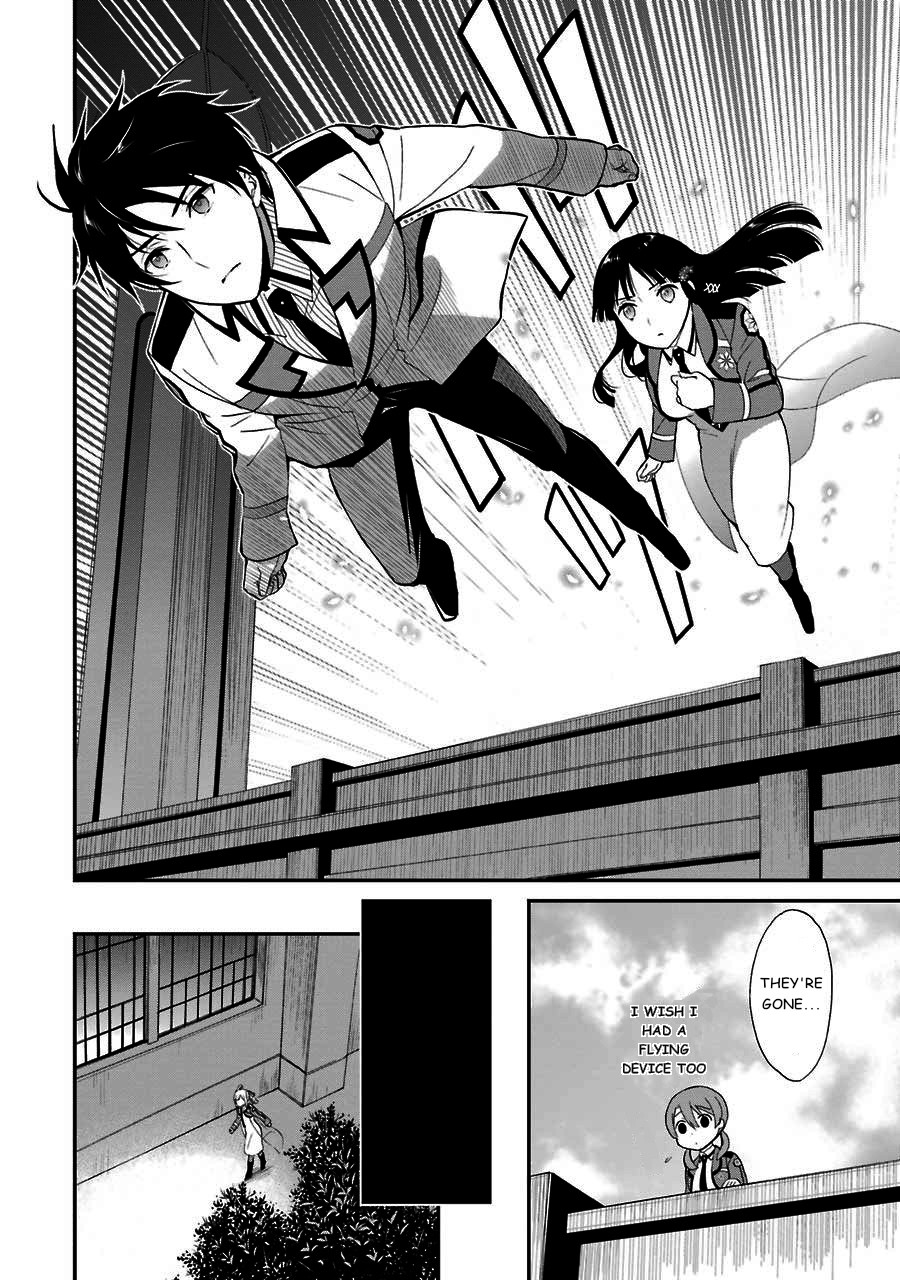 Mahouka Koukou no Rettousei - Raihousha Hen Chapter 14 page 10 - Chapter 14: Intruder (2)
