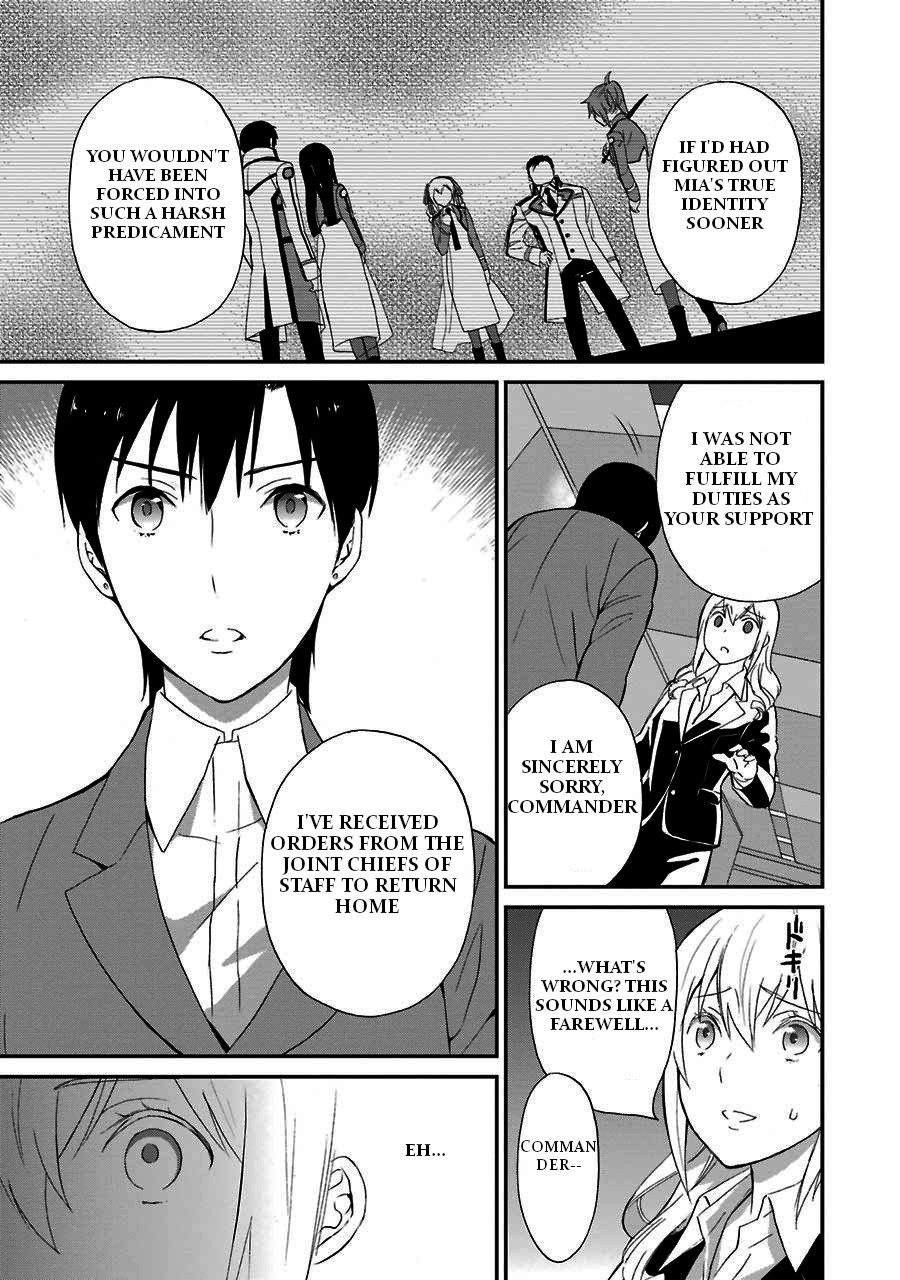 Mahouka Koukou no Rettousei - Raihousha Hen Chapter 16 page 17 - Chapter 16: Resolute Farewell