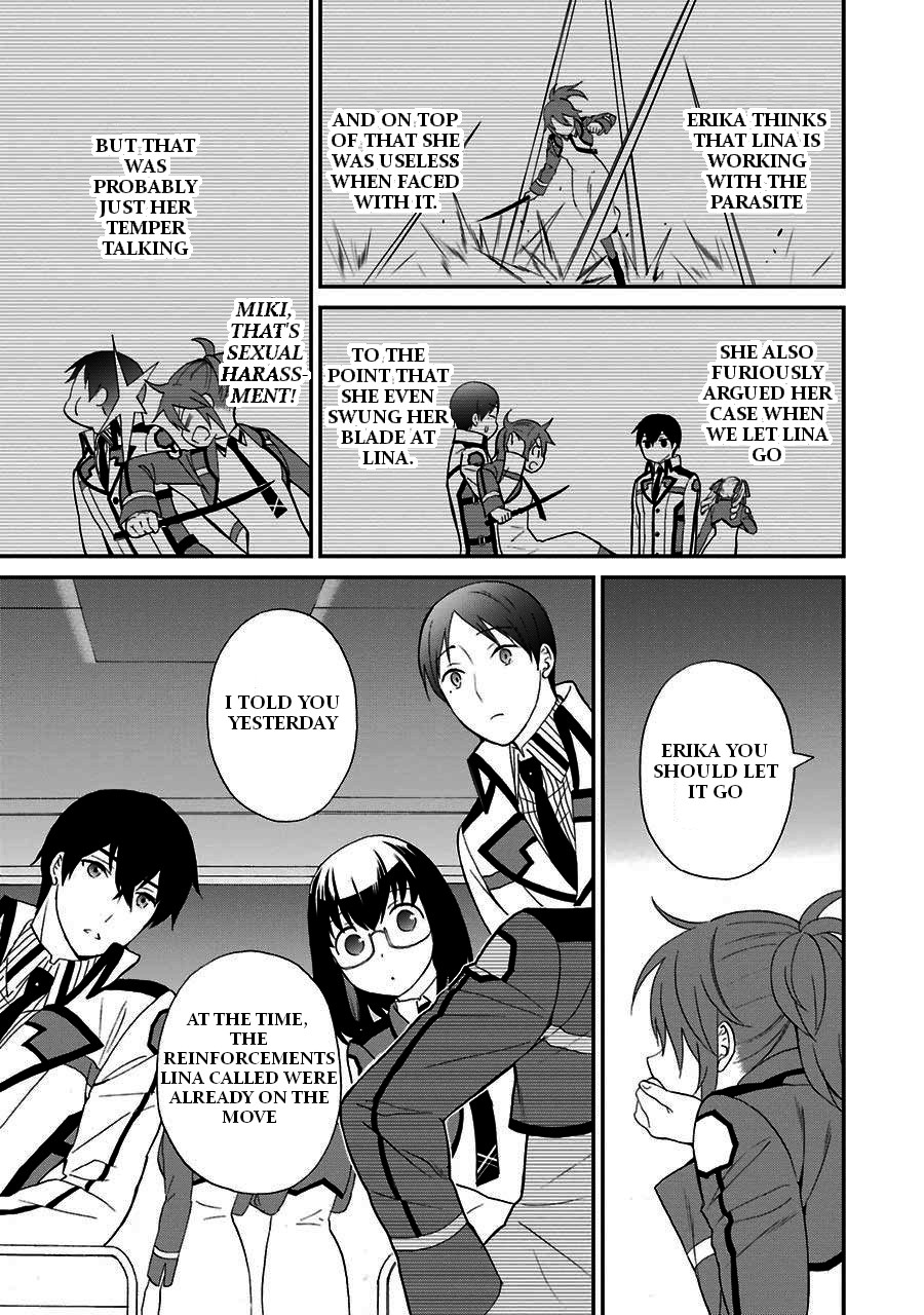 Mahouka Koukou no Rettousei - Raihousha Hen Chapter 16 page 7 - Chapter 16: Resolute Farewell
