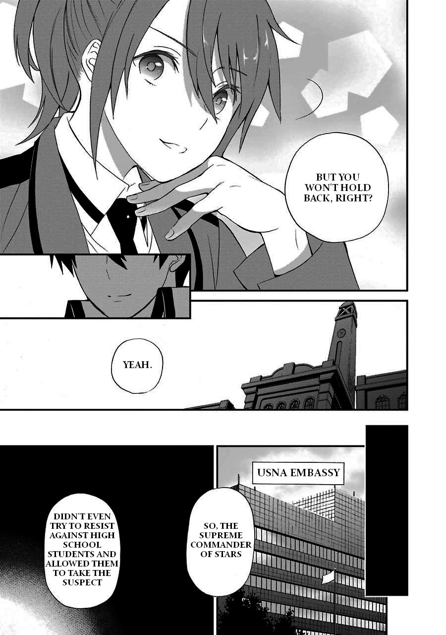 Mahouka Koukou no Rettousei - Raihousha Hen Chapter 16 page 9 - Chapter 16: Resolute Farewell
