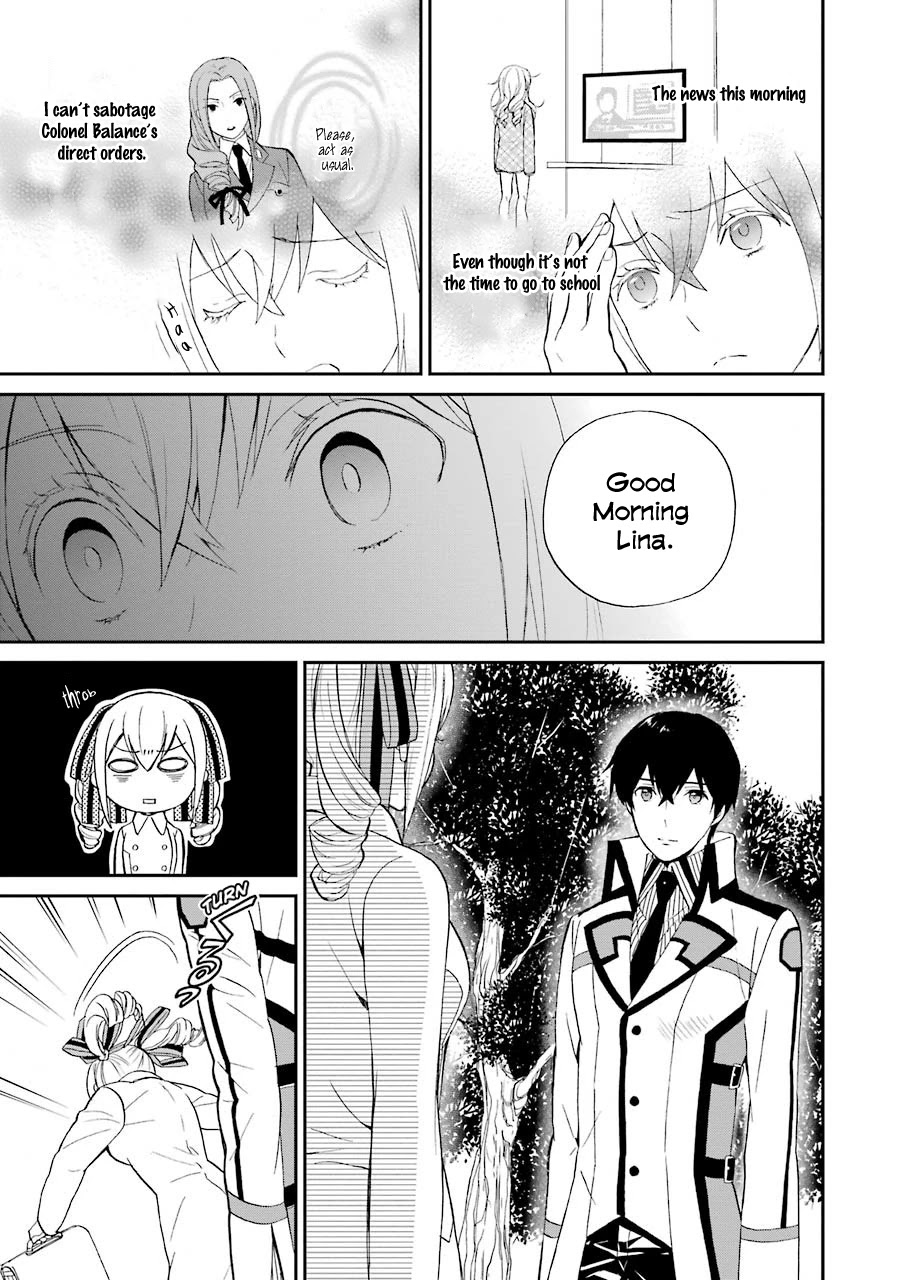 Mahouka Koukou no Rettousei - Raihousha Hen Chapter 17 page 12 - Chapter 17: Scandal