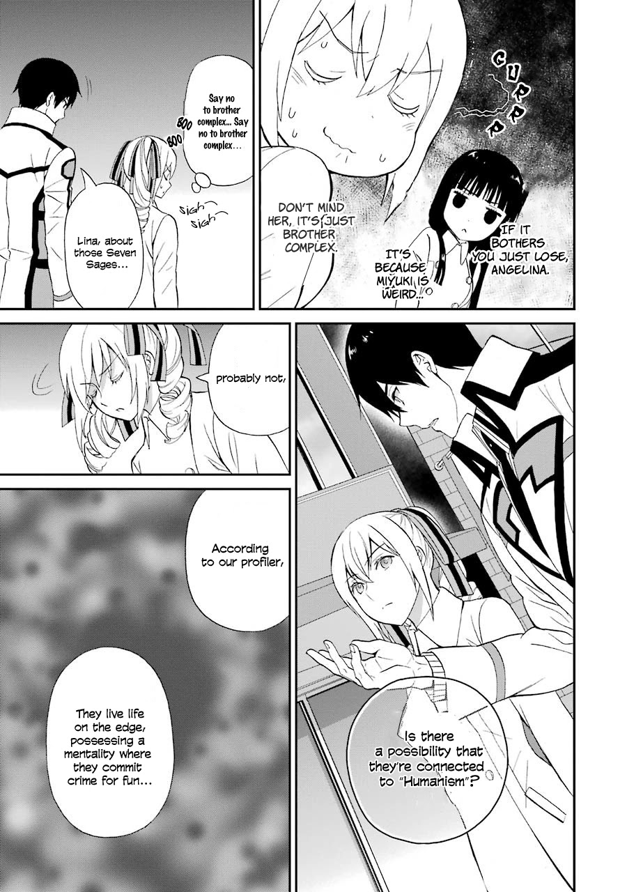 Mahouka Koukou no Rettousei - Raihousha Hen Chapter 17 page 16 - Chapter 17: Scandal