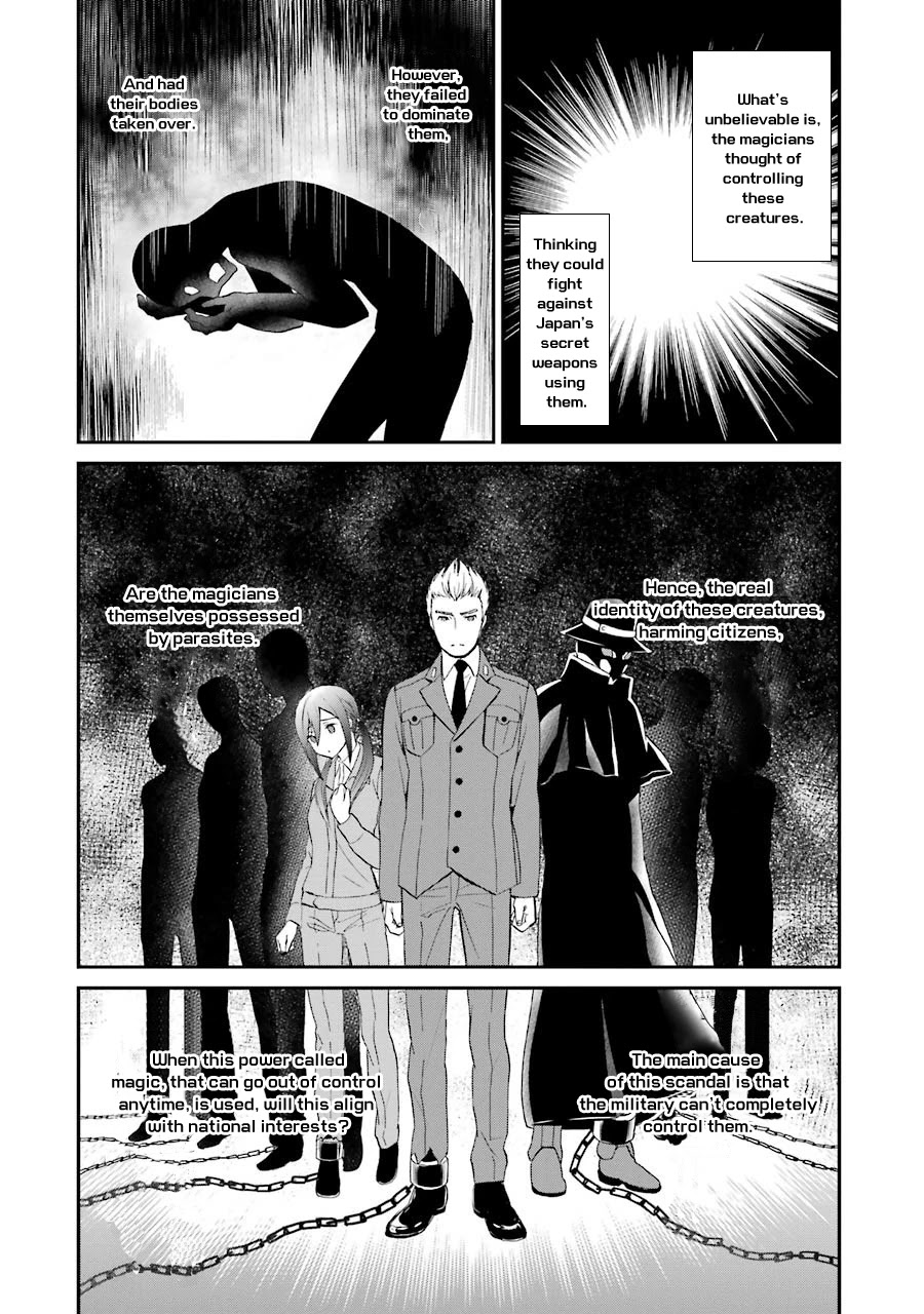 Mahouka Koukou no Rettousei - Raihousha Hen Chapter 17 page 9 - Chapter 17: Scandal