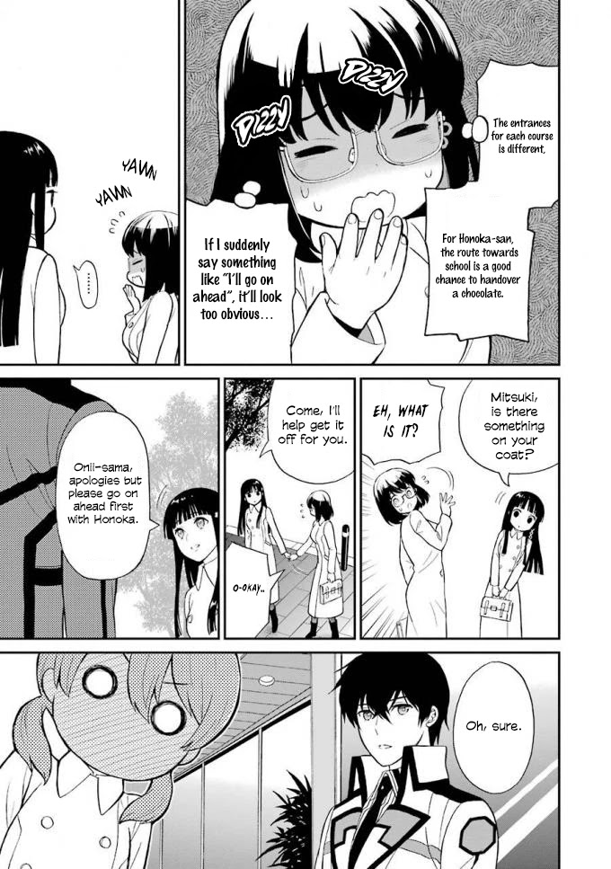 Mahouka Koukou no Rettousei - Raihousha Hen Chapter 18 page 26 - Chapter 18: St. Valentines Day