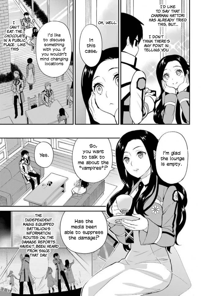 Mahouka Koukou no Rettousei - Raihousha Hen Chapter 19 page 24 - Chapter 19: A Maiden’s Love