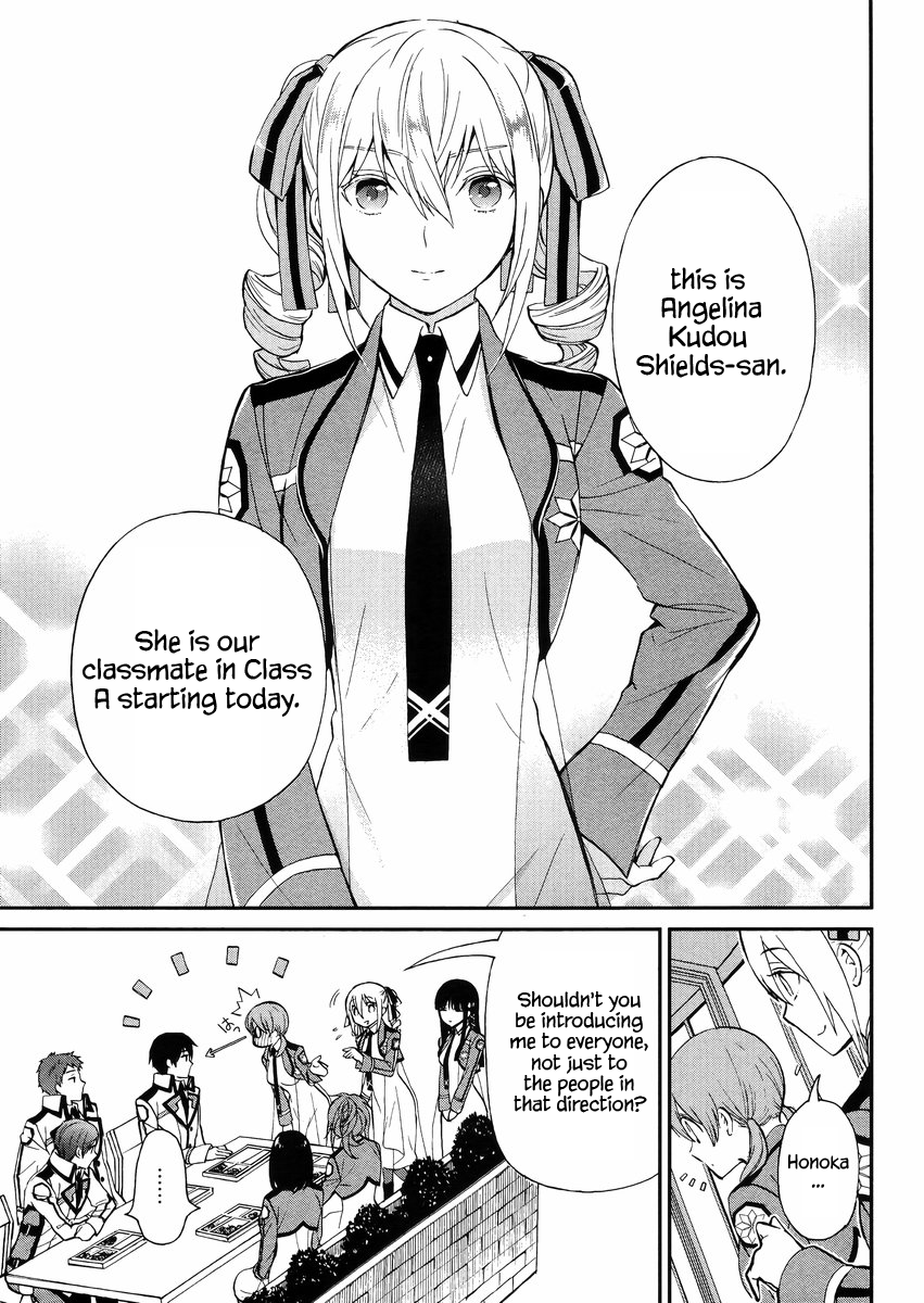 Mahouka Koukou no Rettousei - Raihousha Hen Chapter 2 page 12 - Chapter 2