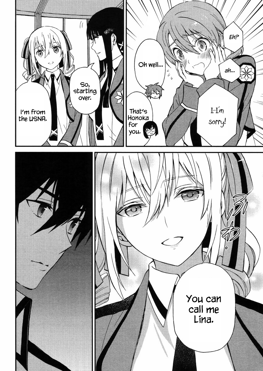 Mahouka Koukou no Rettousei - Raihousha Hen Chapter 2 page 13 - Chapter 2