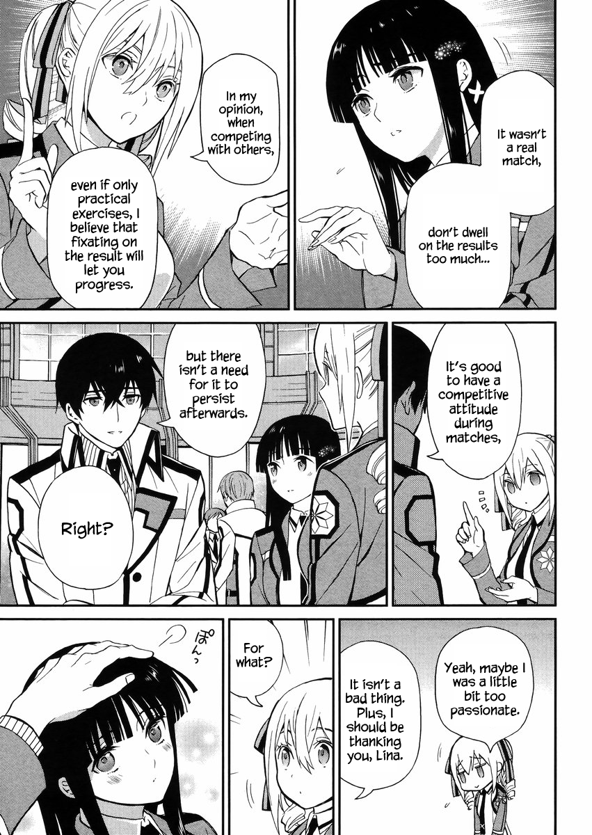 Mahouka Koukou no Rettousei - Raihousha Hen Chapter 2 page 24 - Chapter 2