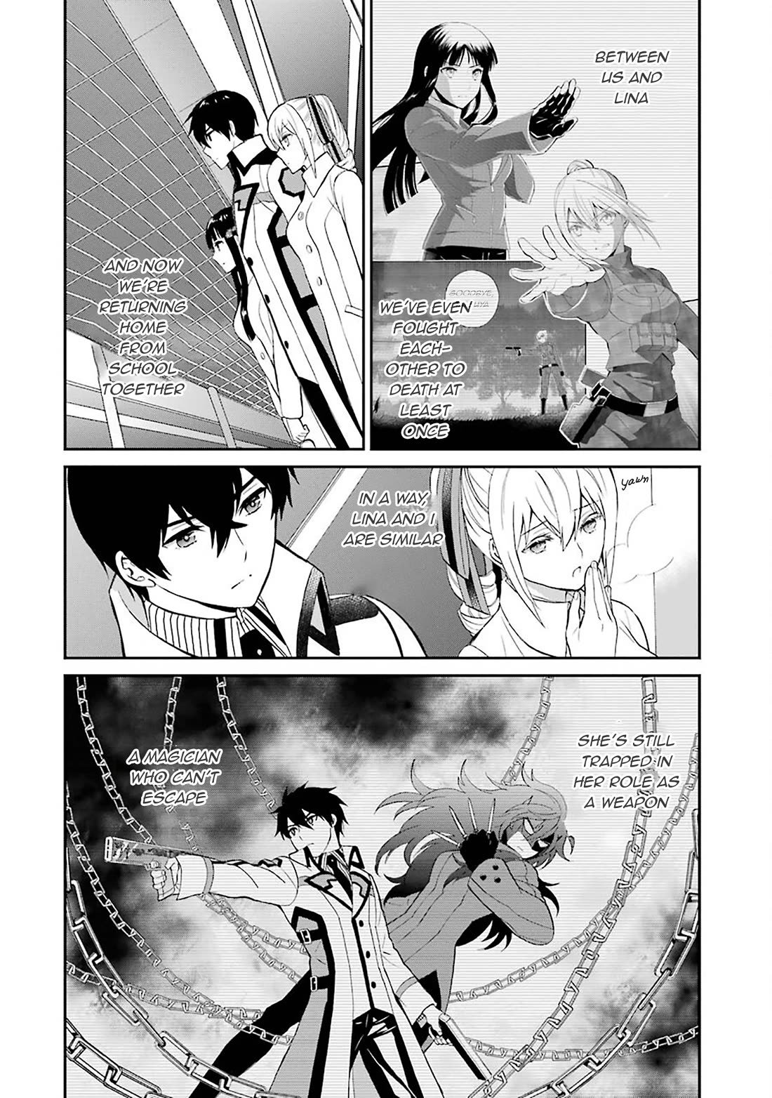Mahouka Koukou no Rettousei - Raihousha Hen Chapter 20 page 10 - Chapter 20: Waves [Machine Translation]