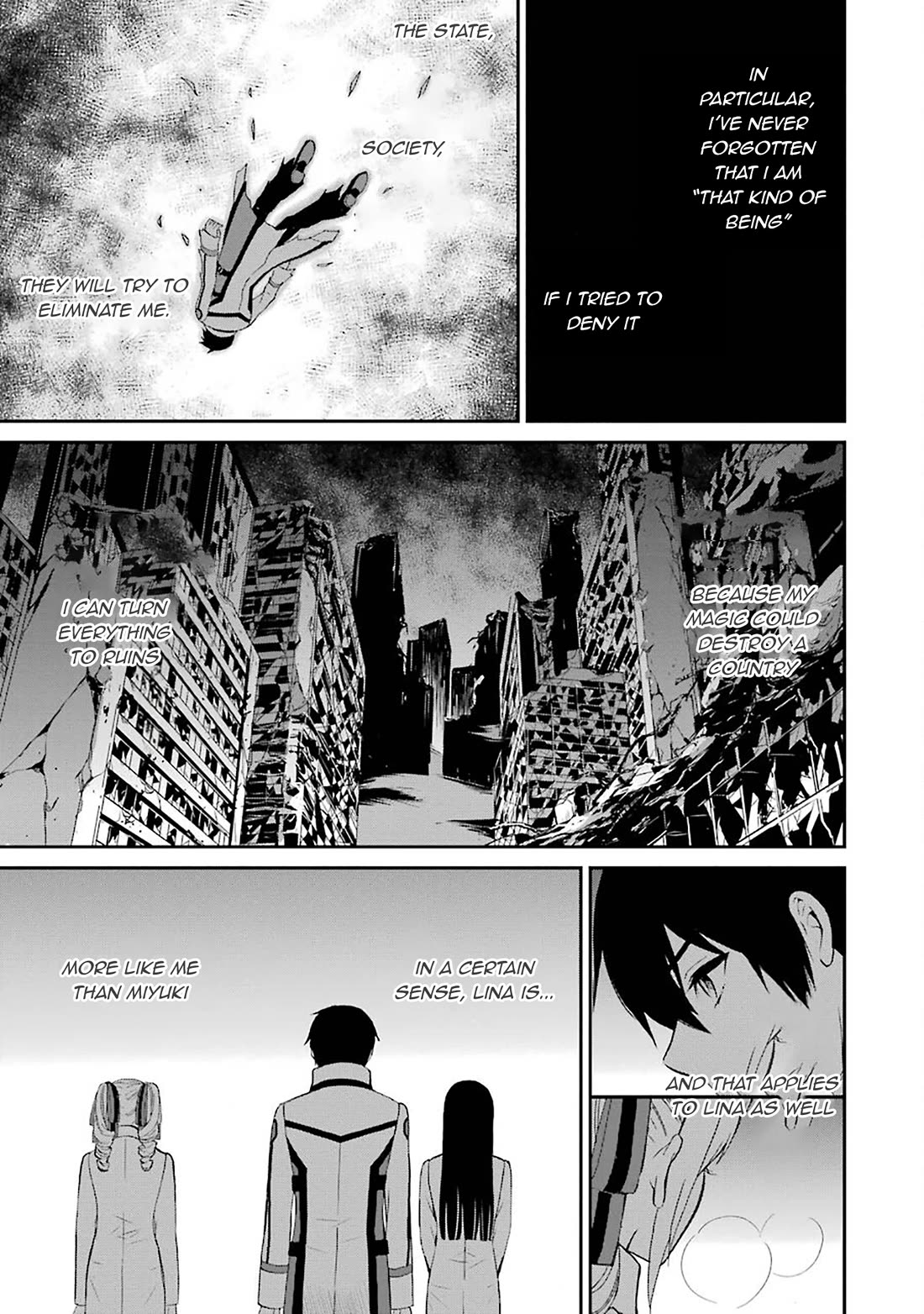 Mahouka Koukou no Rettousei - Raihousha Hen Chapter 20 page 11 - Chapter 20: Waves [Machine Translation]