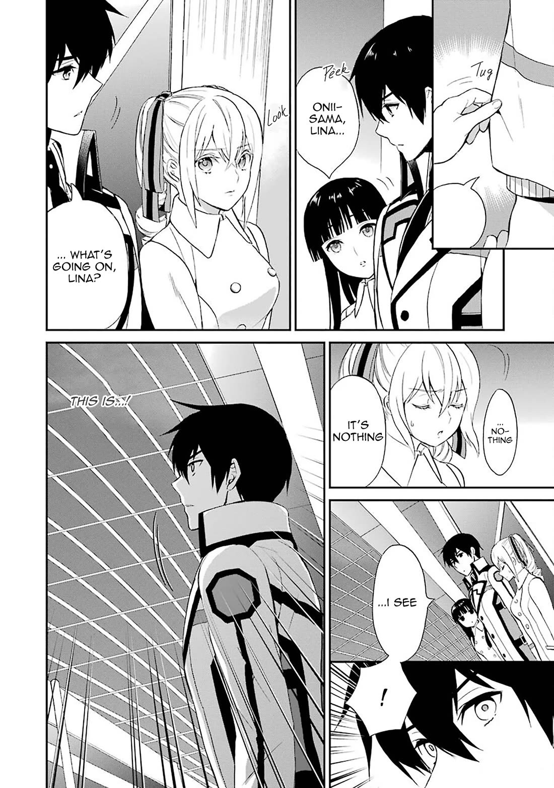 Mahouka Koukou no Rettousei - Raihousha Hen Chapter 20 page 12 - Chapter 20: Waves [Machine Translation]