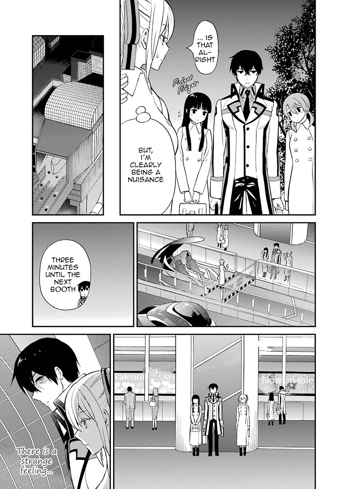 Mahouka Koukou no Rettousei - Raihousha Hen Chapter 20 page 9 - Chapter 20: Waves [Machine Translation]