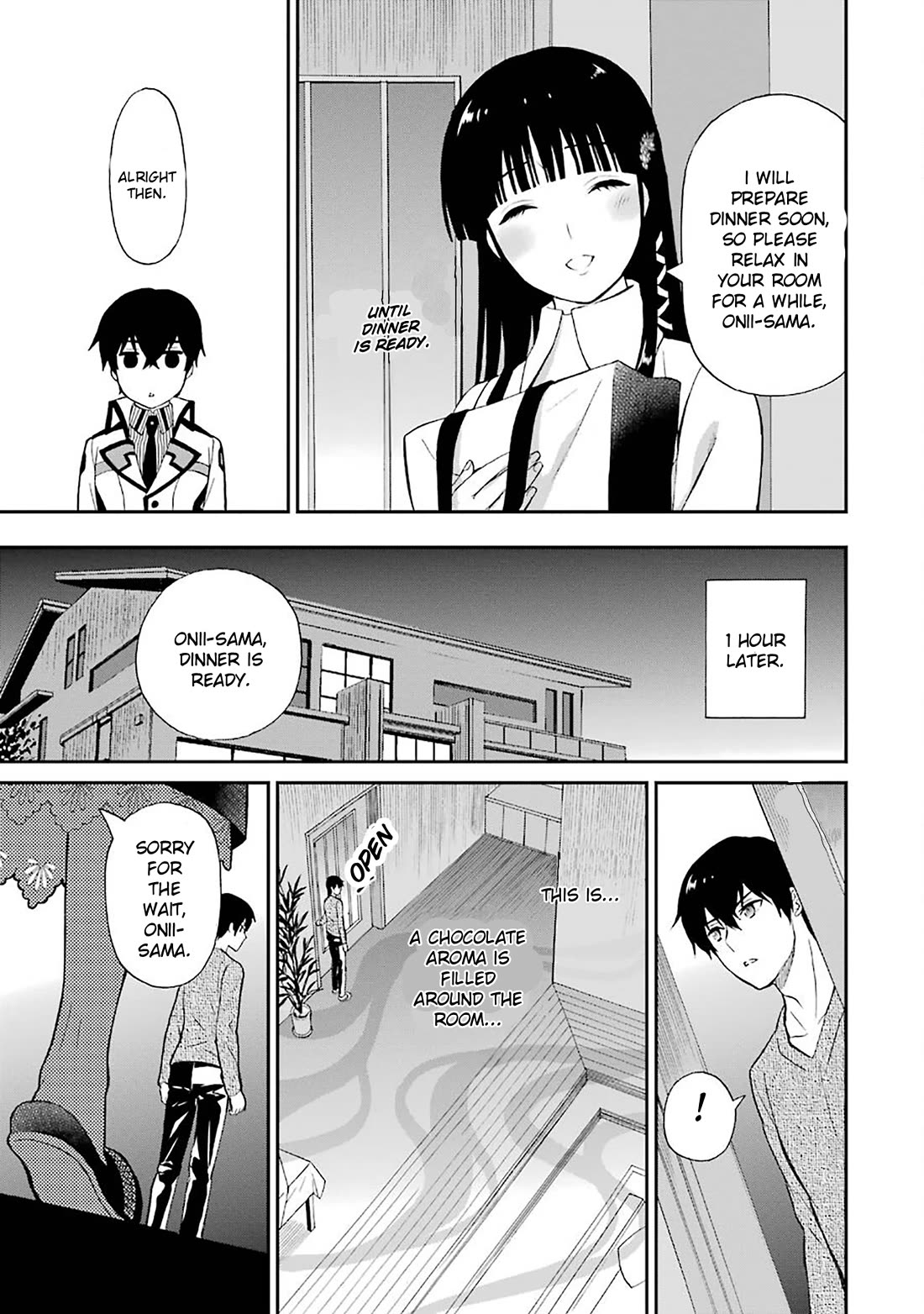 Mahouka Koukou no Rettousei - Raihousha Hen Chapter 21 page 15 - Chapter 21: 「Fragments of Sincerity」