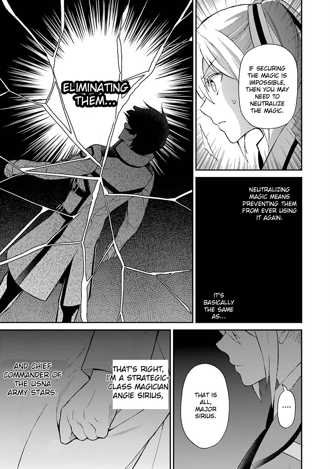 Mahouka Koukou no Rettousei - Raihousha Hen Chapter 21 page 7 - Chapter 21: 「Fragments of Sincerity」