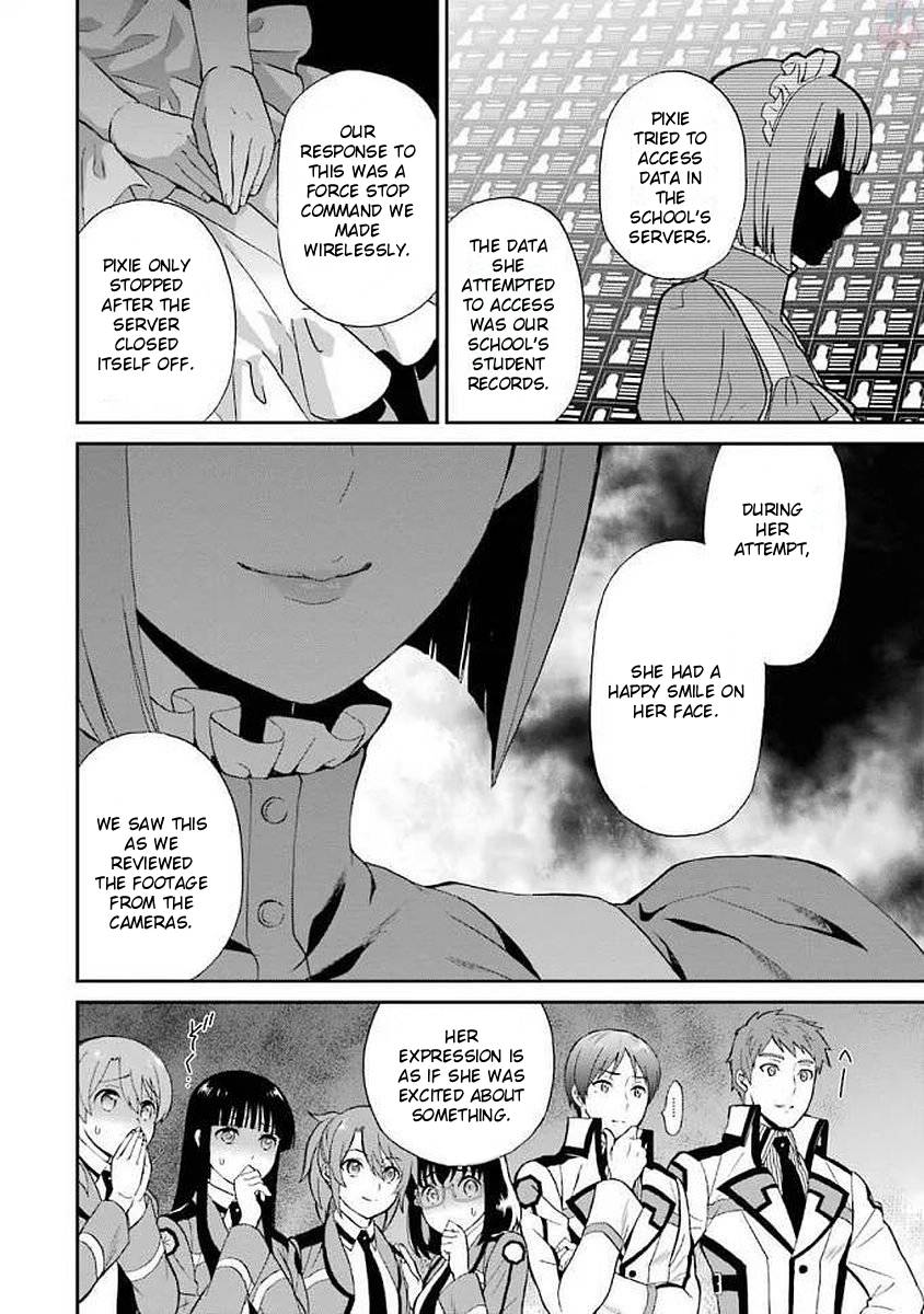 Mahouka Koukou no Rettousei - Raihousha Hen Chapter 22 page 10 - Chapter 22: 「Prayer」