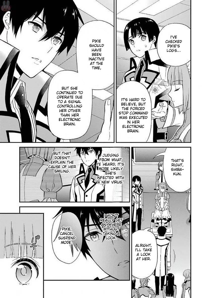 Mahouka Koukou no Rettousei - Raihousha Hen Chapter 22 page 11 - Chapter 22: 「Prayer」