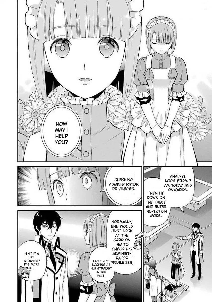 Mahouka Koukou no Rettousei - Raihousha Hen Chapter 22 page 12 - Chapter 22: 「Prayer」