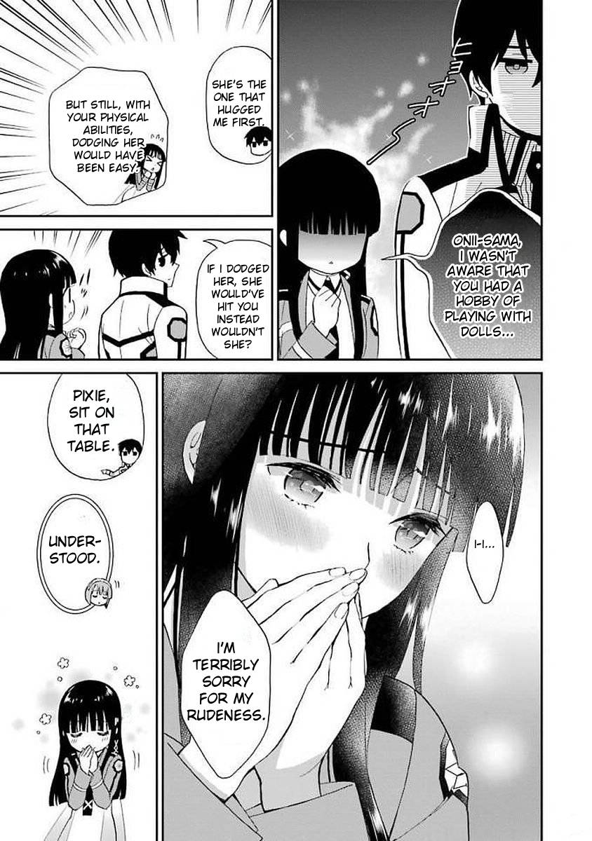 Mahouka Koukou no Rettousei - Raihousha Hen Chapter 22 page 15 - Chapter 22: 「Prayer」