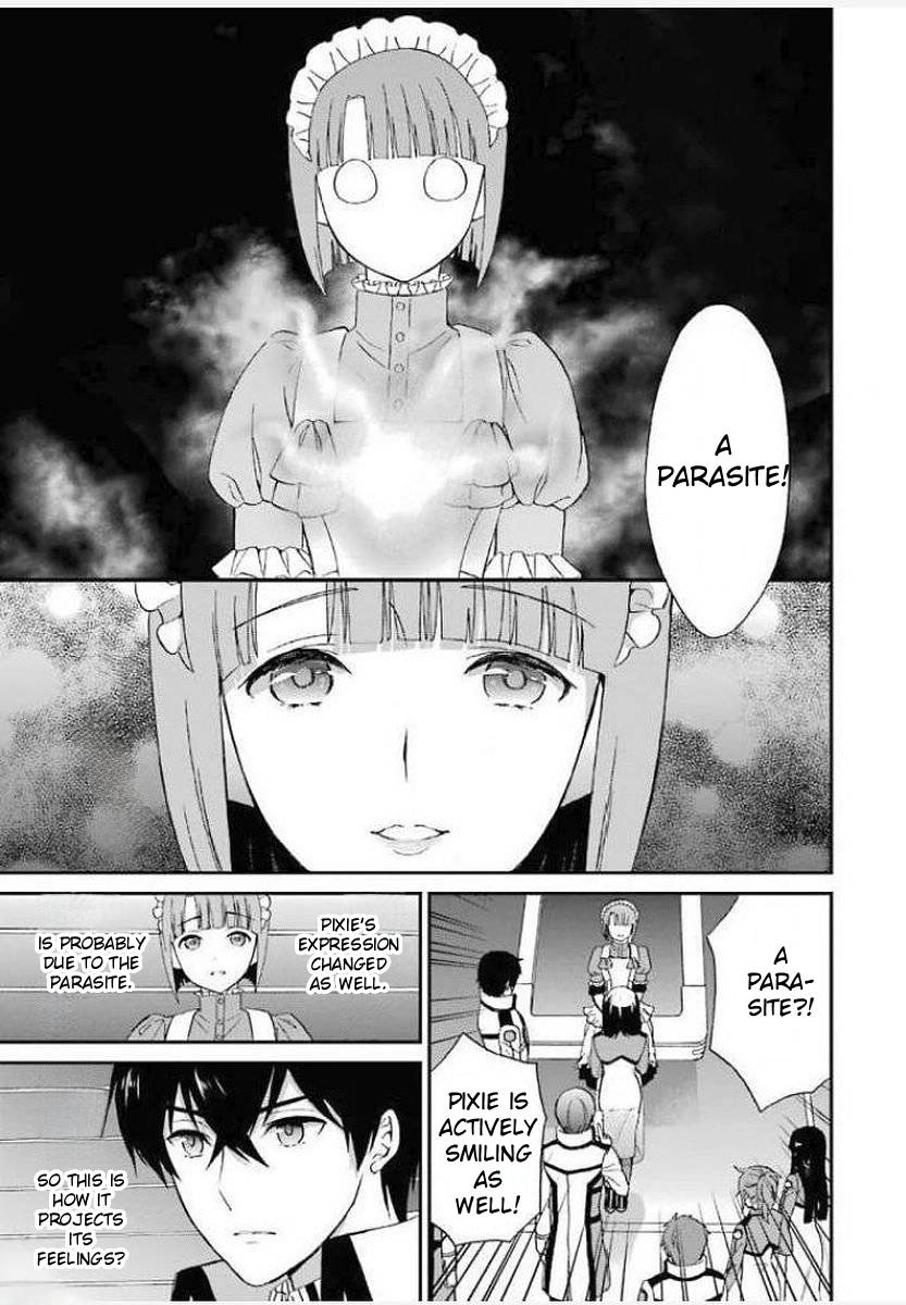 Mahouka Koukou no Rettousei - Raihousha Hen Chapter 22 page 17 - Chapter 22: 「Prayer」