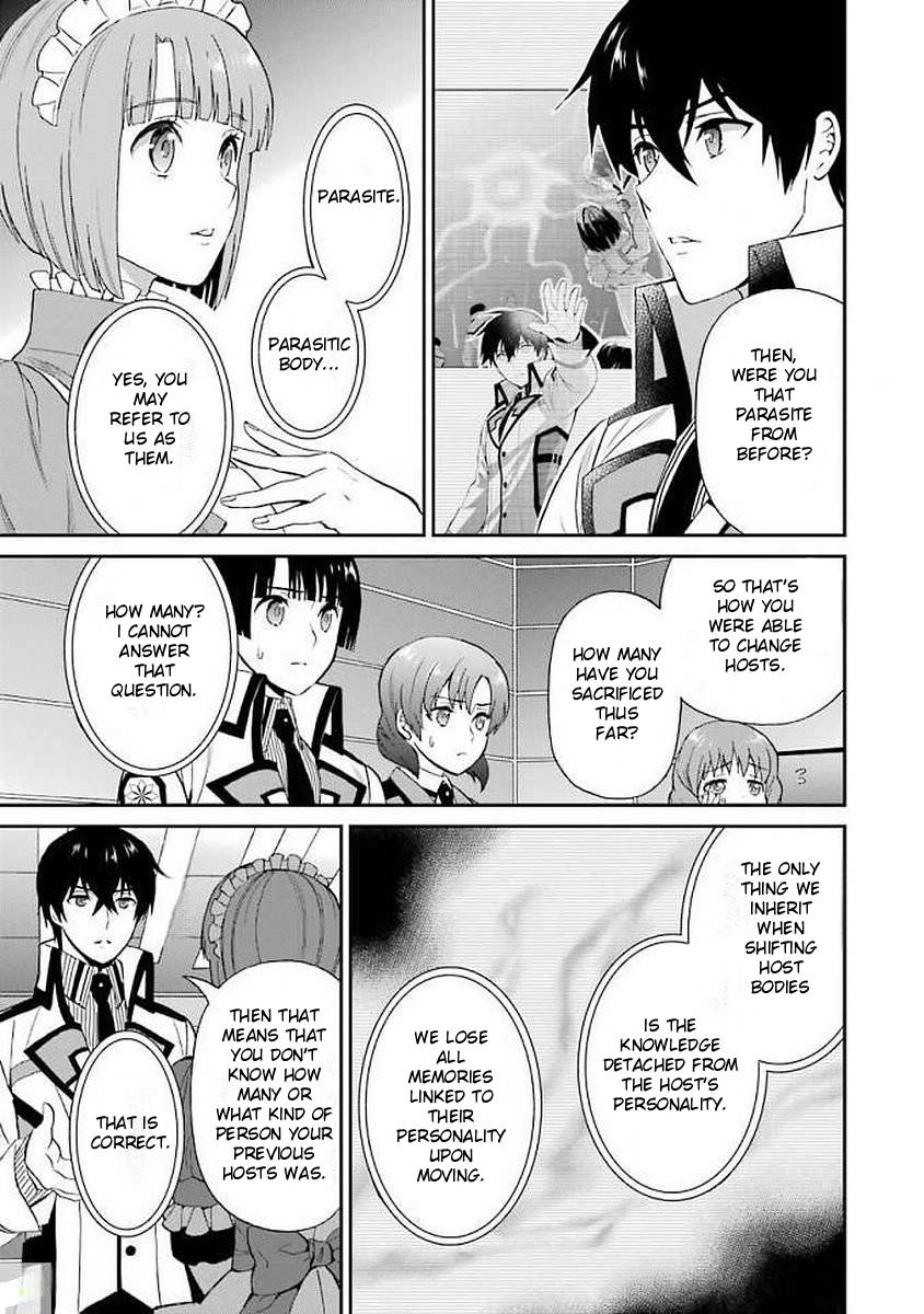 Mahouka Koukou no Rettousei - Raihousha Hen Chapter 22 page 21 - Chapter 22: 「Prayer」