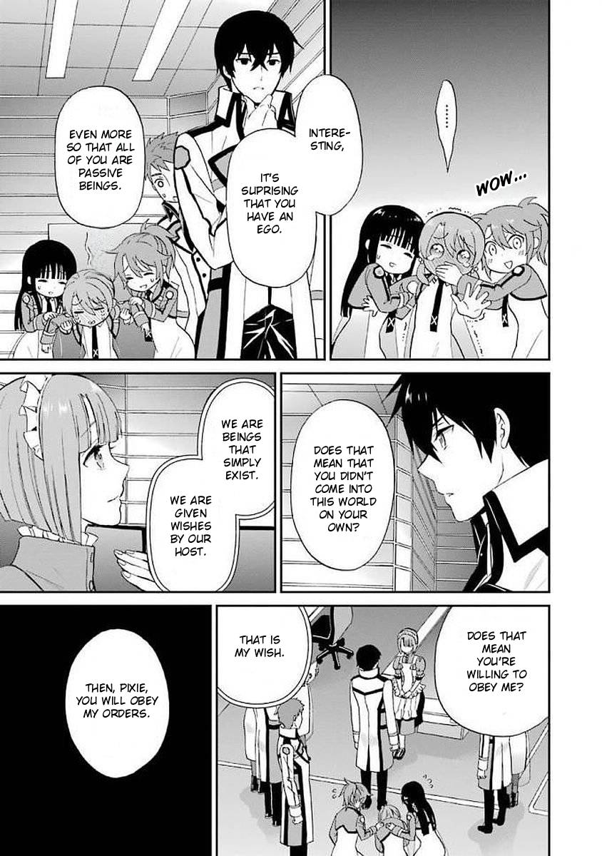 Mahouka Koukou no Rettousei - Raihousha Hen Chapter 22 page 25 - Chapter 22: 「Prayer」