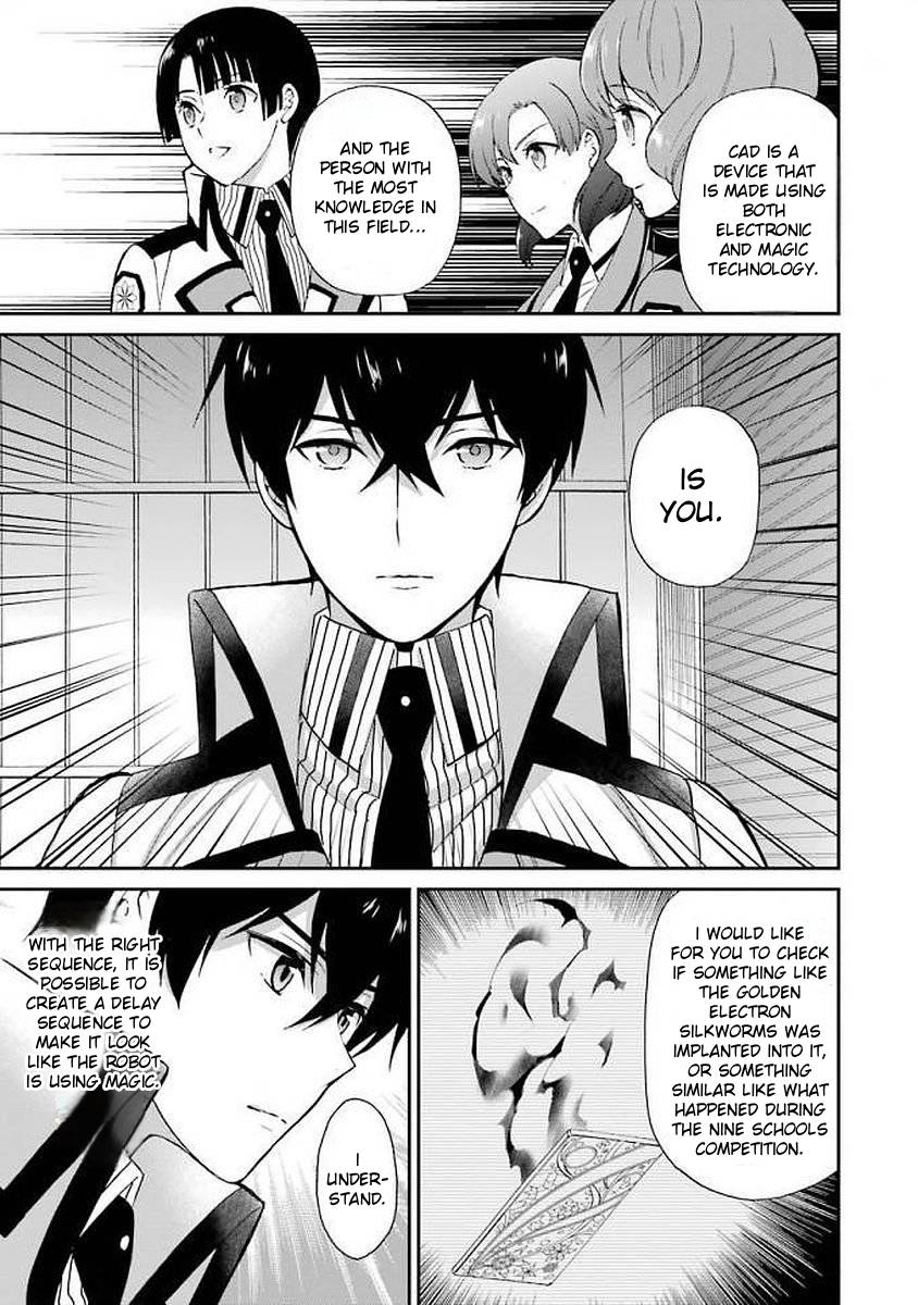 Mahouka Koukou no Rettousei - Raihousha Hen Chapter 22 page 7 - Chapter 22: 「Prayer」