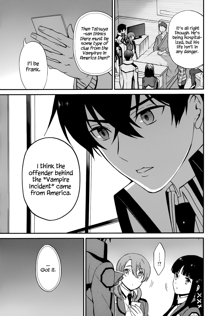 Mahouka Koukou no Rettousei - Raihousha Hen Chapter 6 page 22 - Chapter 6