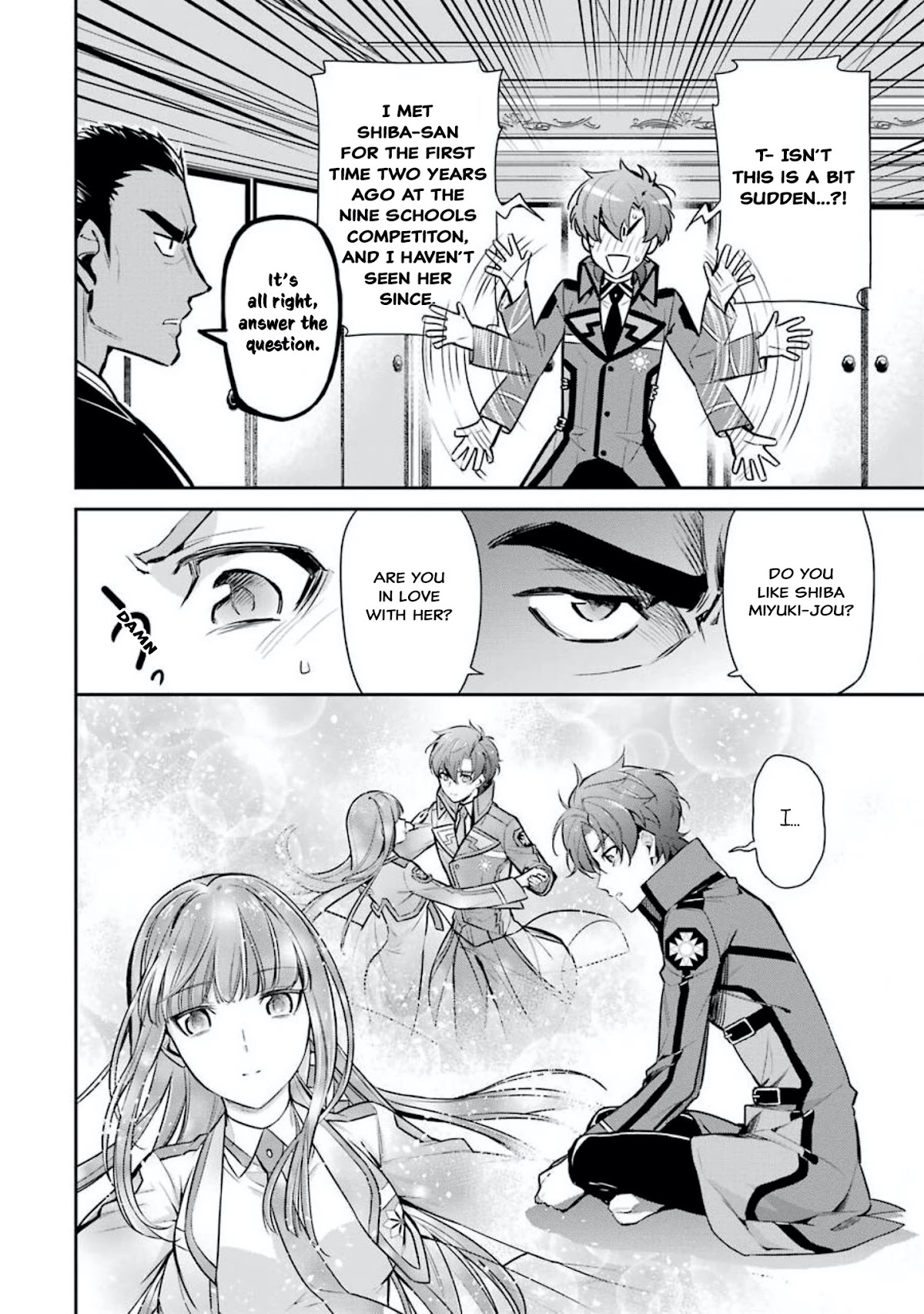 Mahouka Koukou no Rettousei - Shizoku Kaigi-hen Chapter 1 page 12 - Chapter 1: Their Respective Thoughts