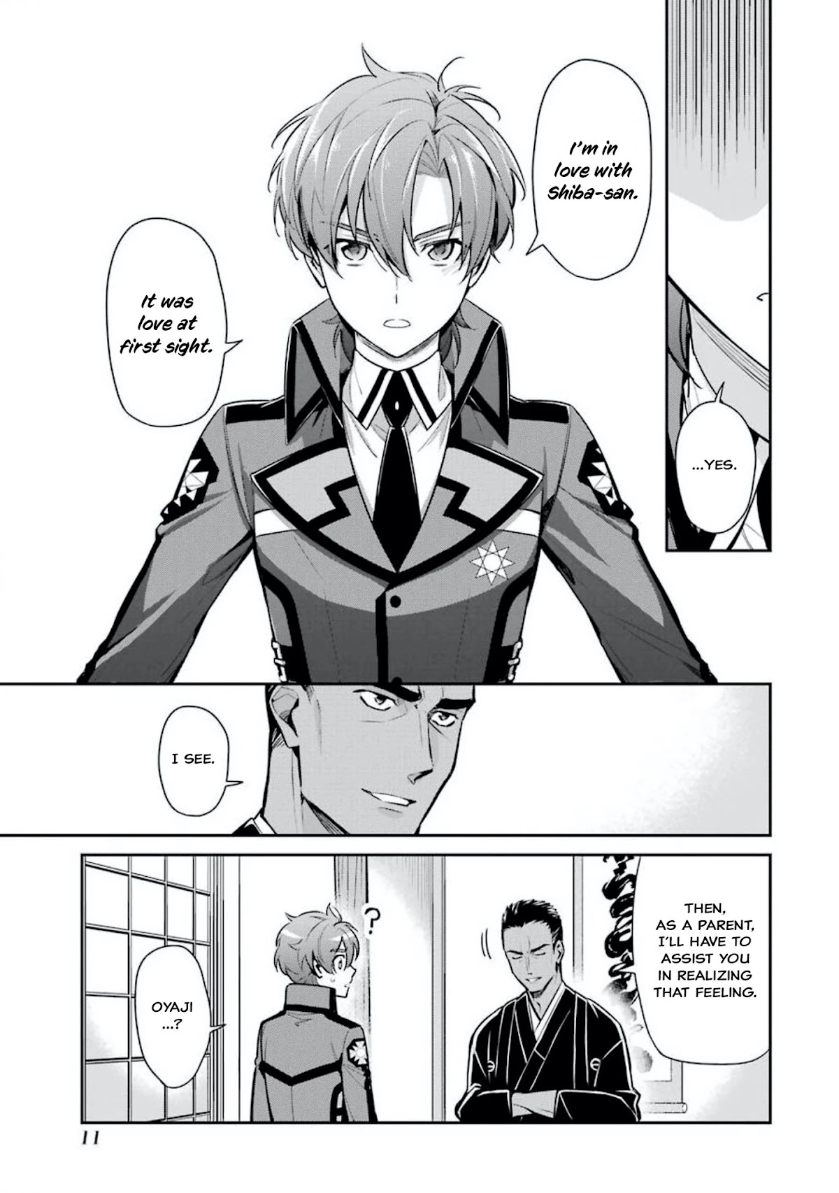 Mahouka Koukou no Rettousei - Shizoku Kaigi-hen Chapter 1 page 13 - Chapter 1: Their Respective Thoughts